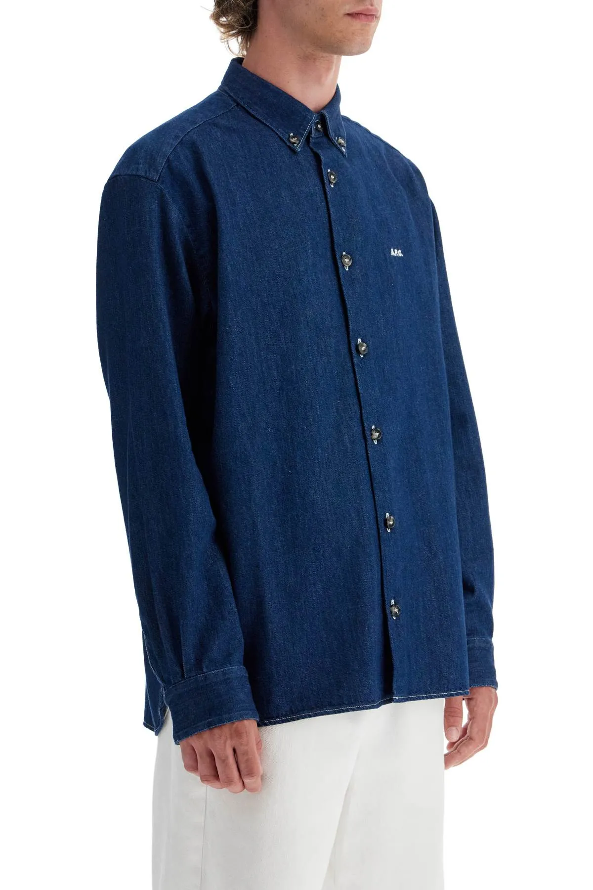 A.P.C. lightweight denim mathias shirt