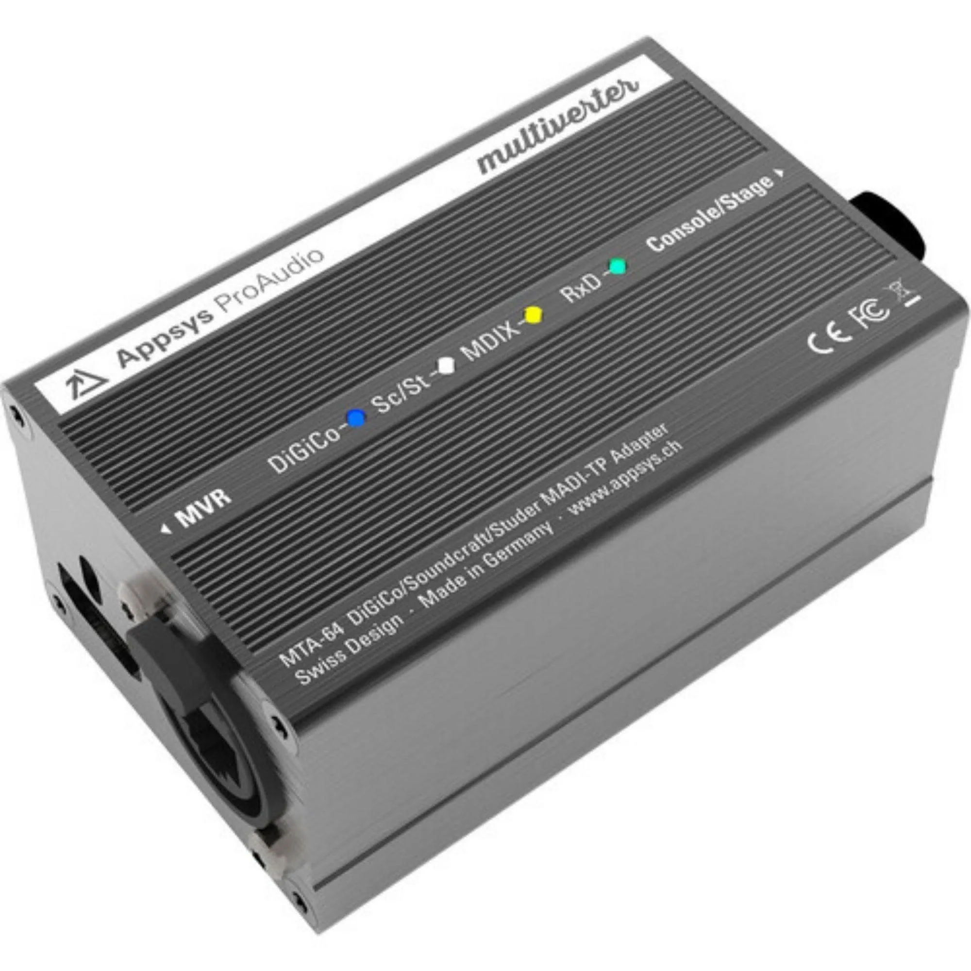 Appsys MTA-64 Adapter for MADI-TP with DiGiCo, Soundcraft, and Studer