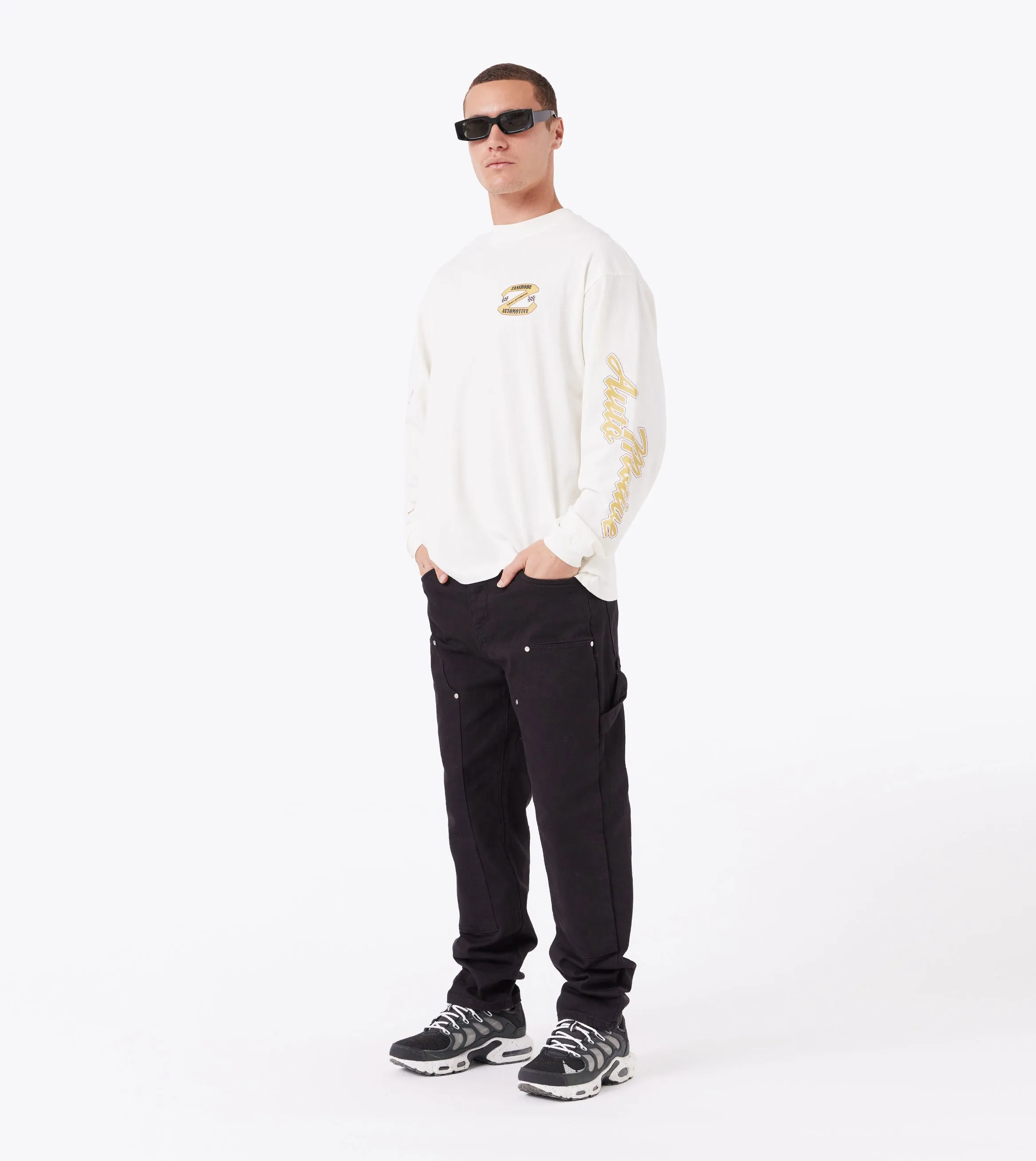 Automotive Box    LS Tee Vintage White