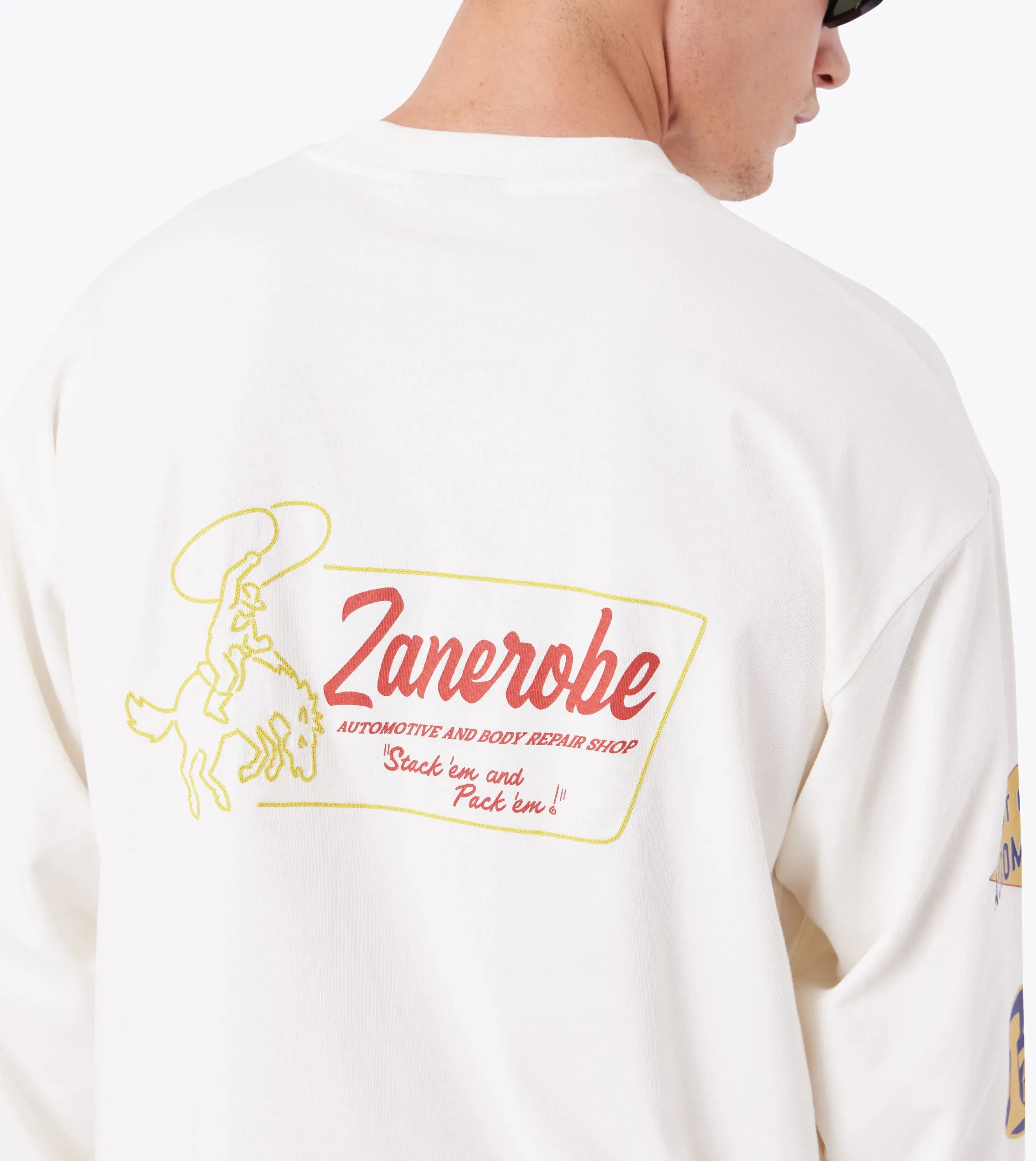 Automotive Box    LS Tee Vintage White