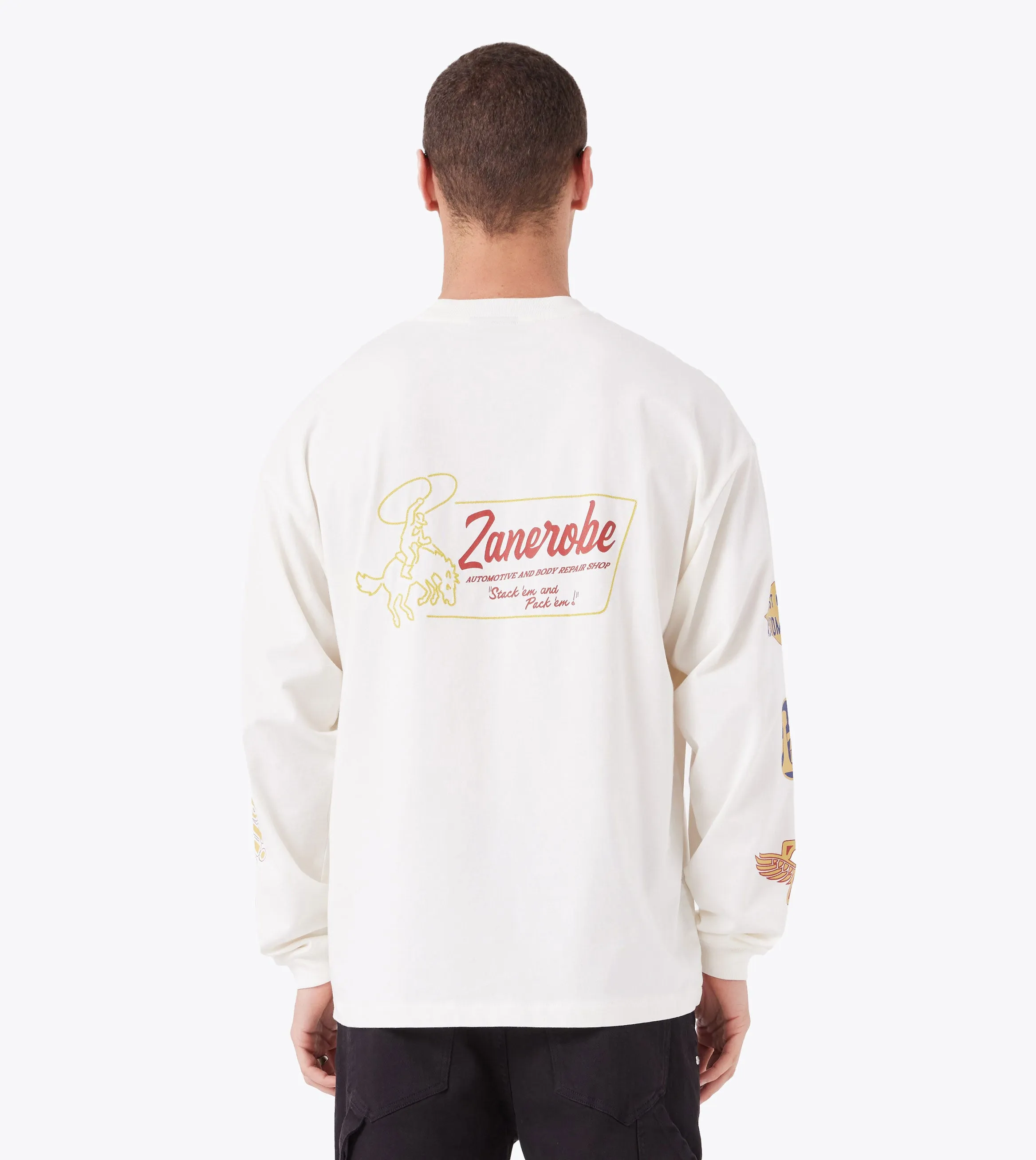 Automotive Box    LS Tee Vintage White