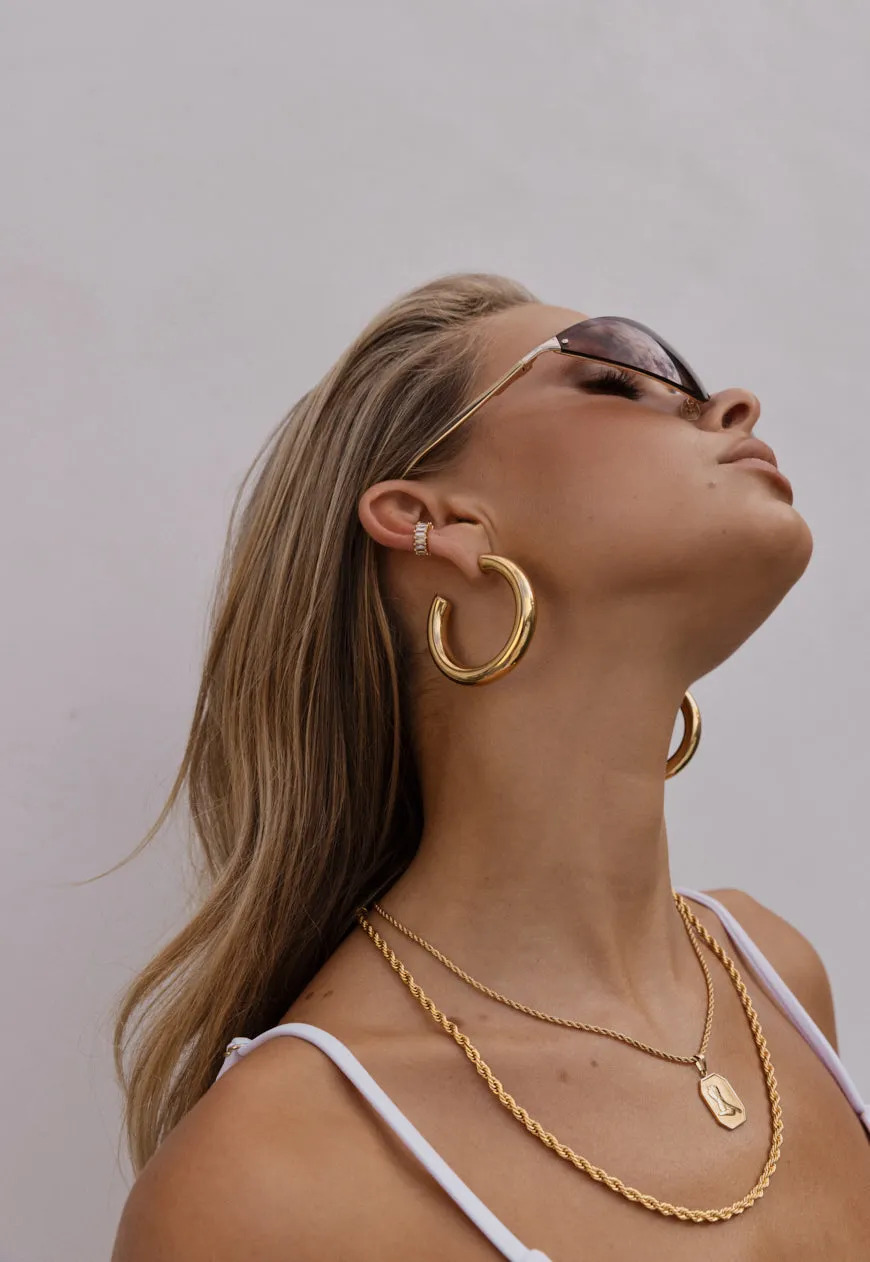 Avenue Rope Necklace | Gold