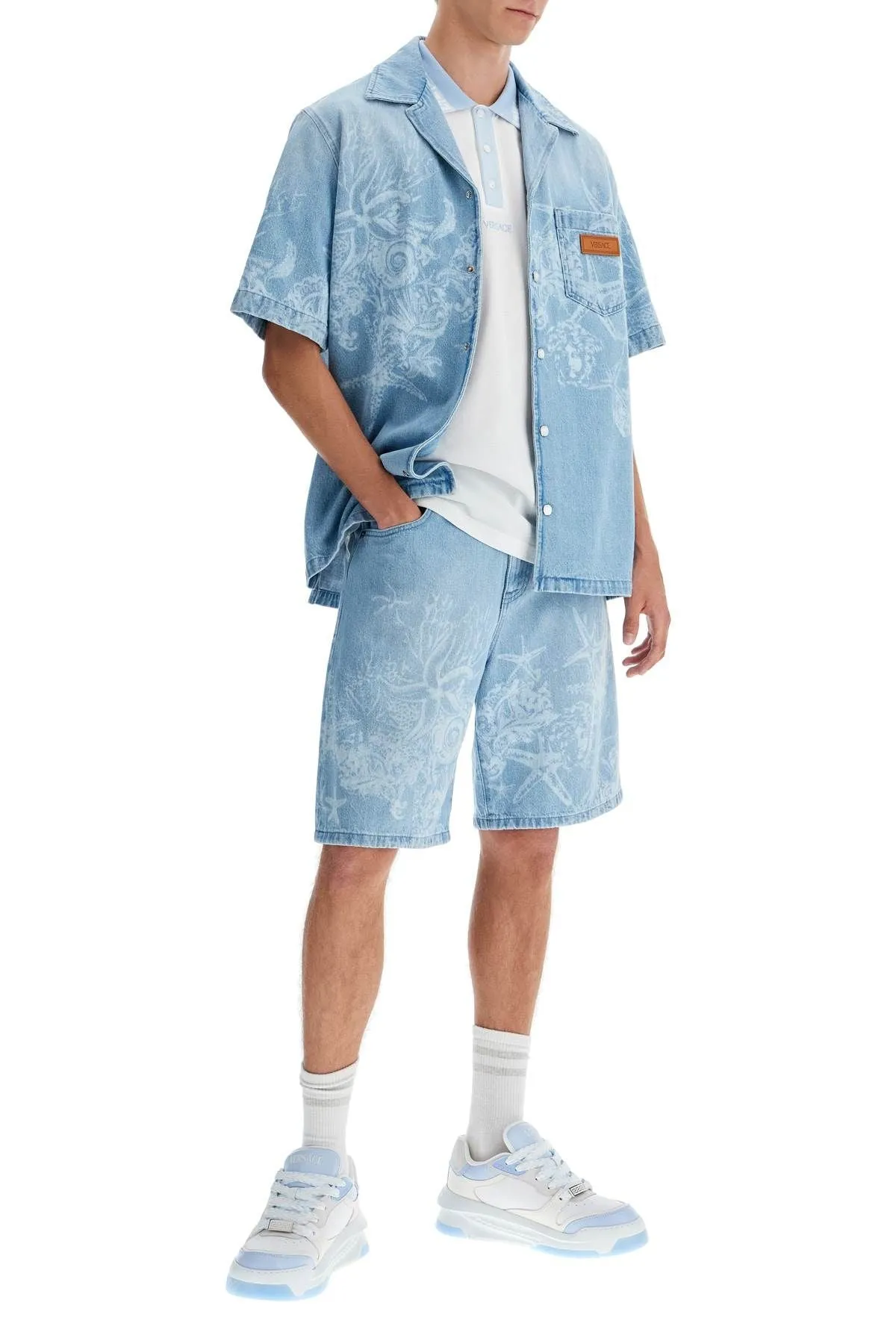 Barocco Sea Denim Shirt