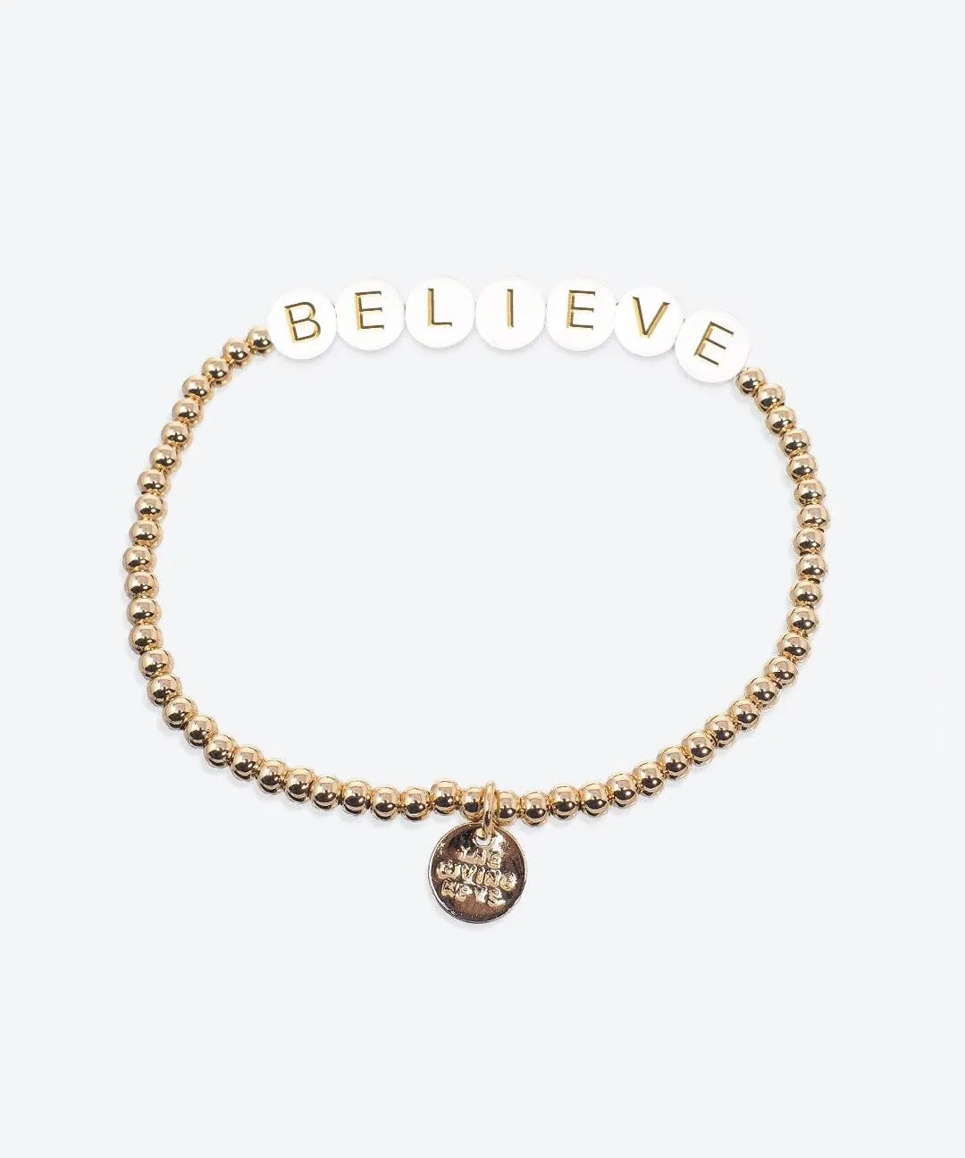 BELIEVE Beaded Bracelet