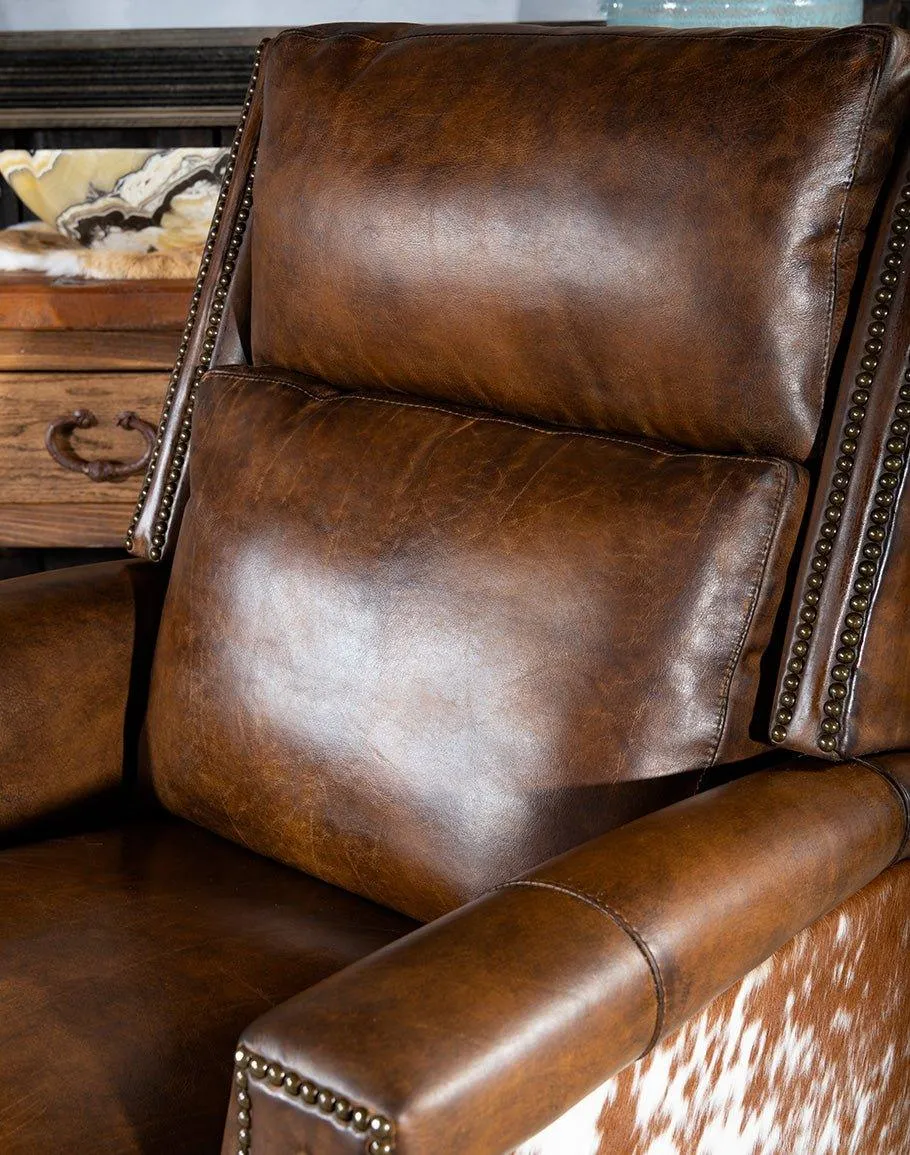 Bristol Leather & Cowhide Recliner