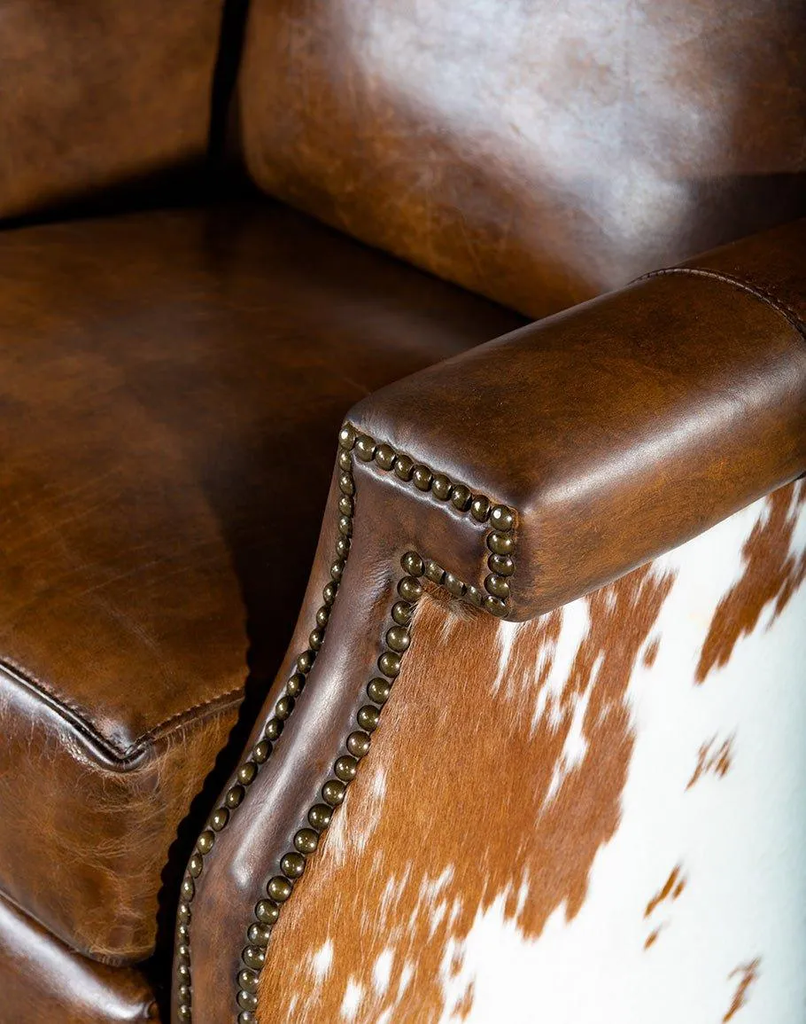 Bristol Leather & Cowhide Recliner