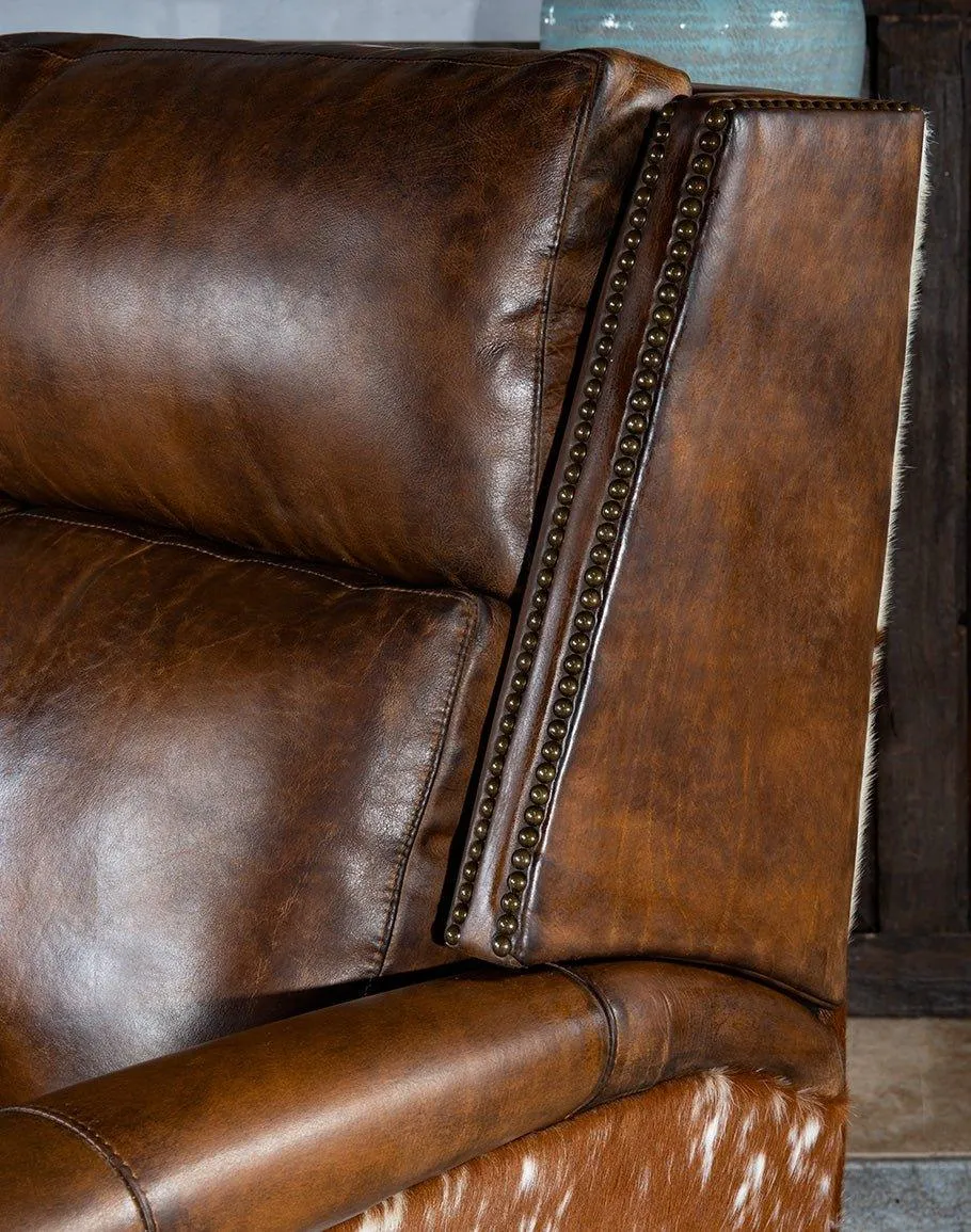 Bristol Leather & Cowhide Recliner