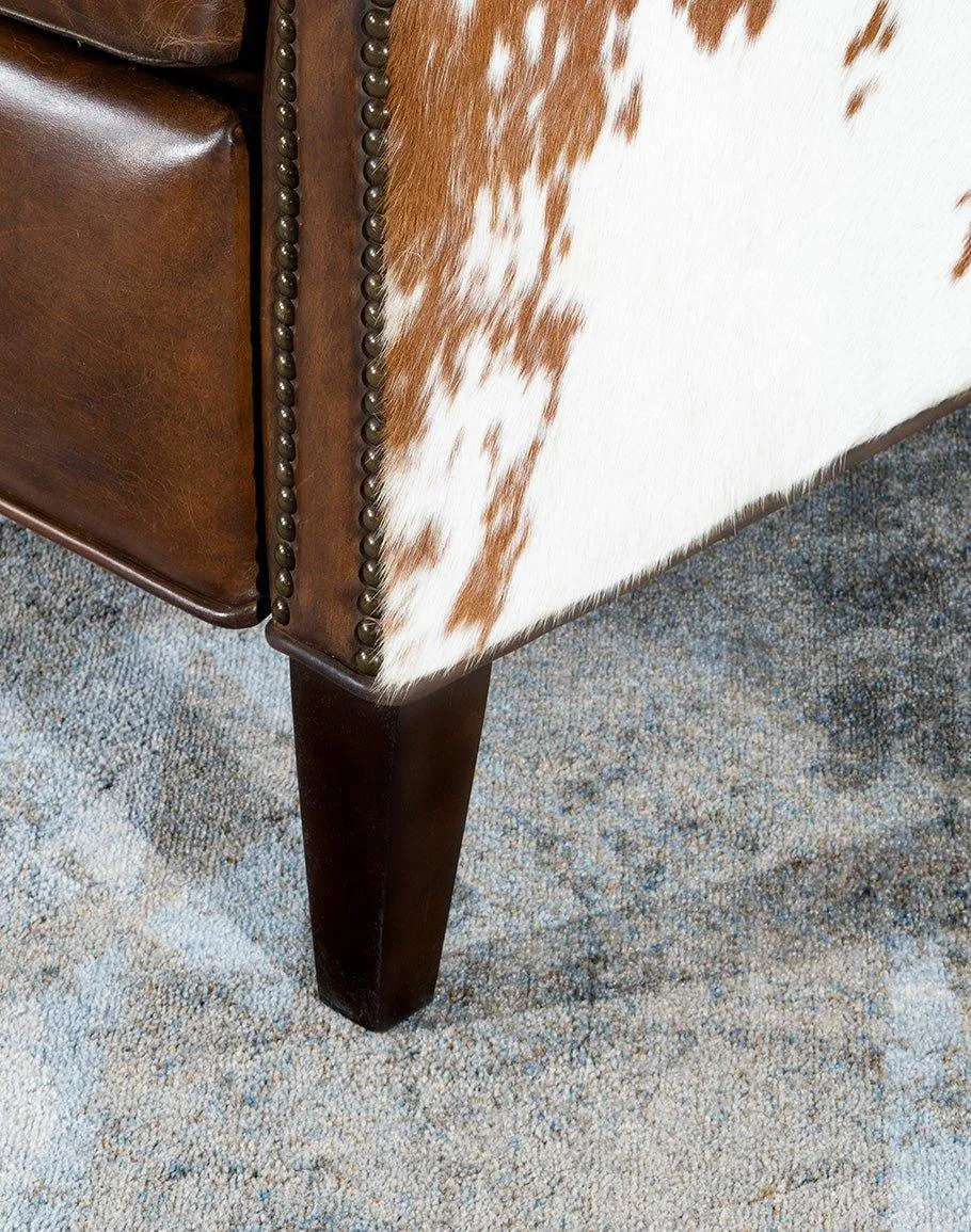 Bristol Leather & Cowhide Recliner