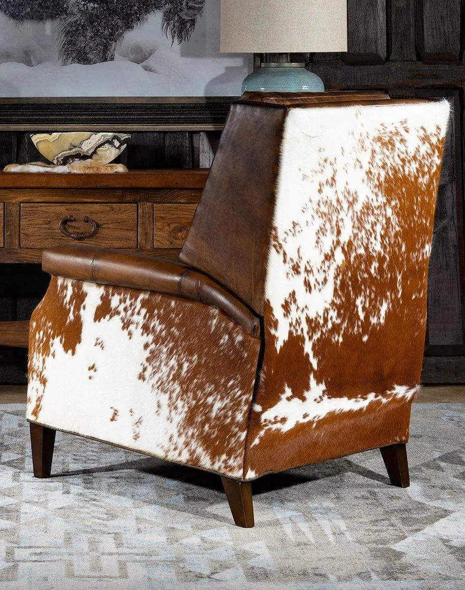 Bristol Leather & Cowhide Recliner
