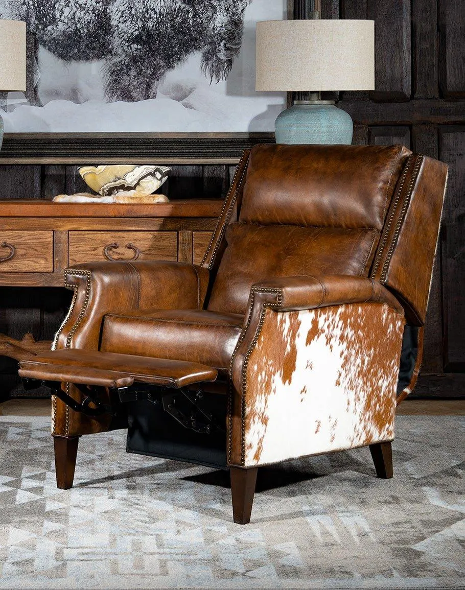 Bristol Leather & Cowhide Recliner