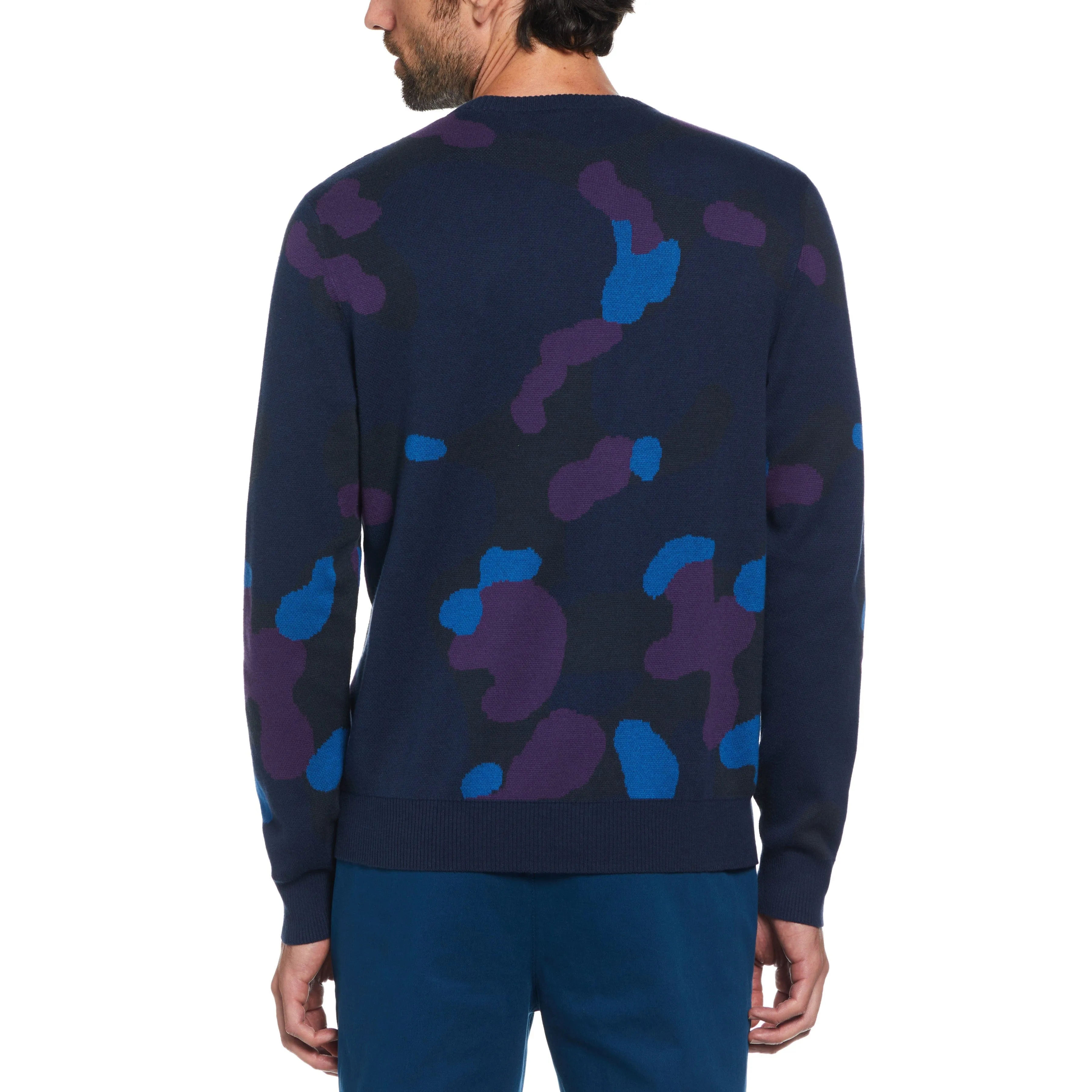 Camo Print Sweater