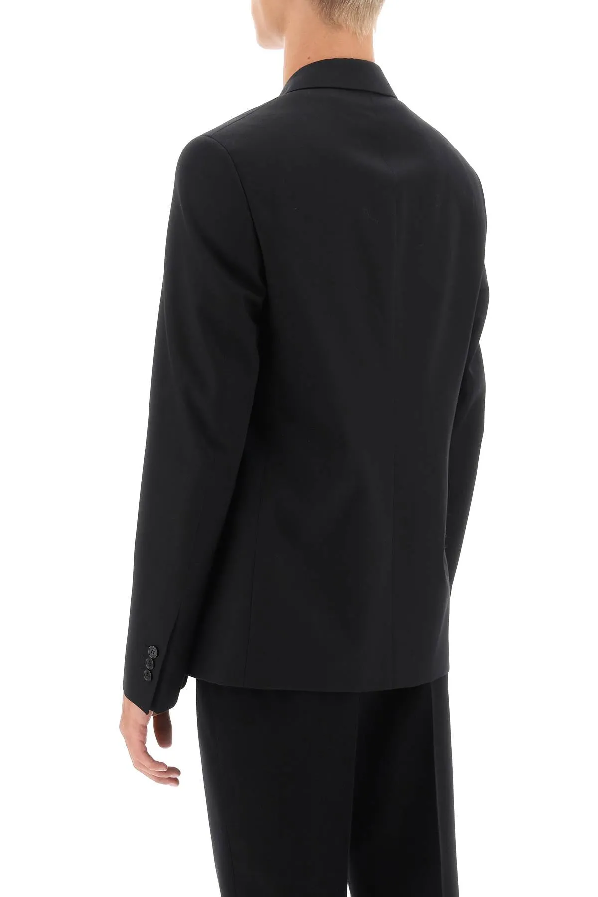 CLASSIC BLACK WOOL BLAZER