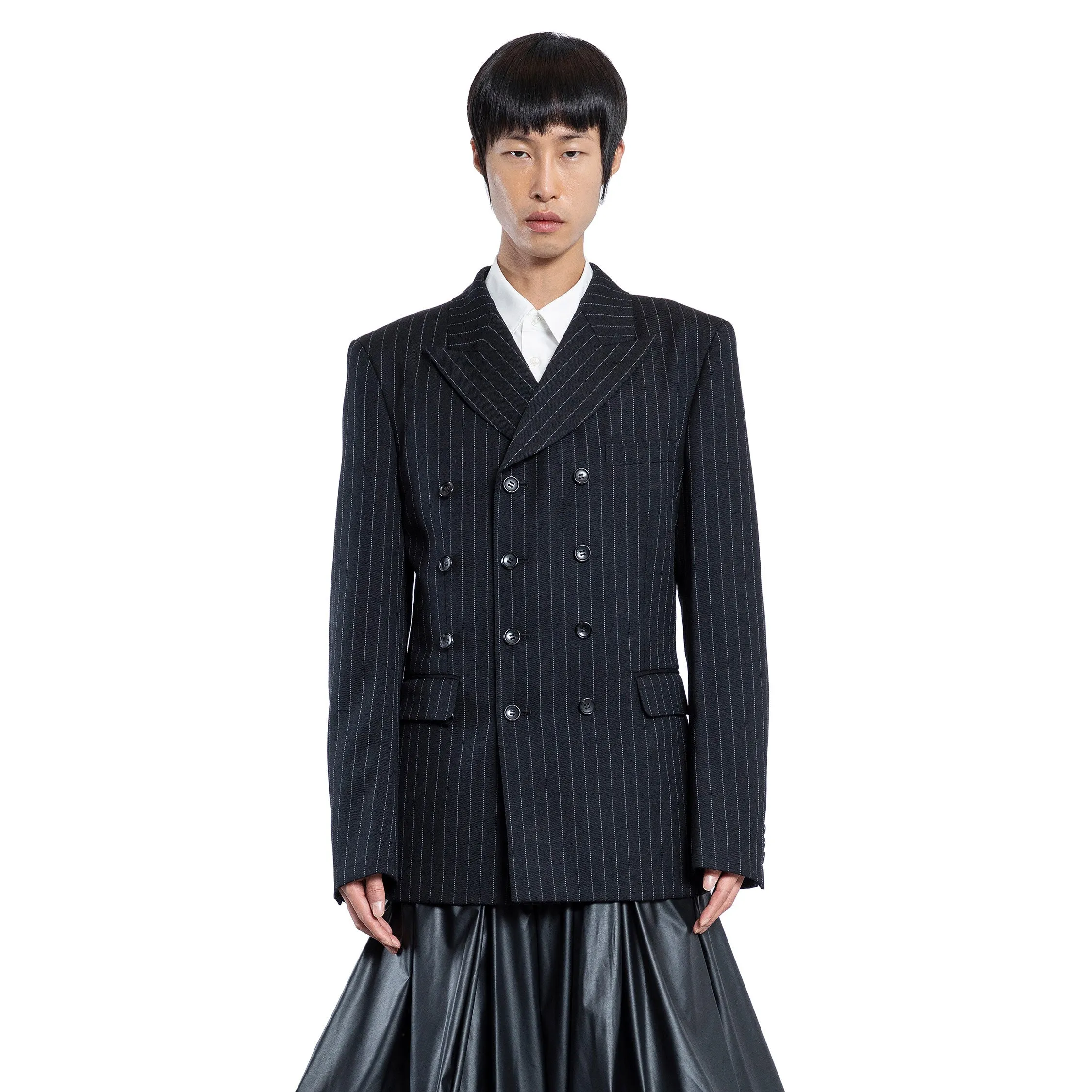 COMME DES GARCONS HOMME PLUS MAN BLACK BLAZERS