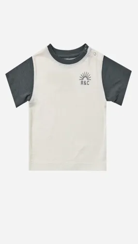 Contrast Tee - Keep Shining