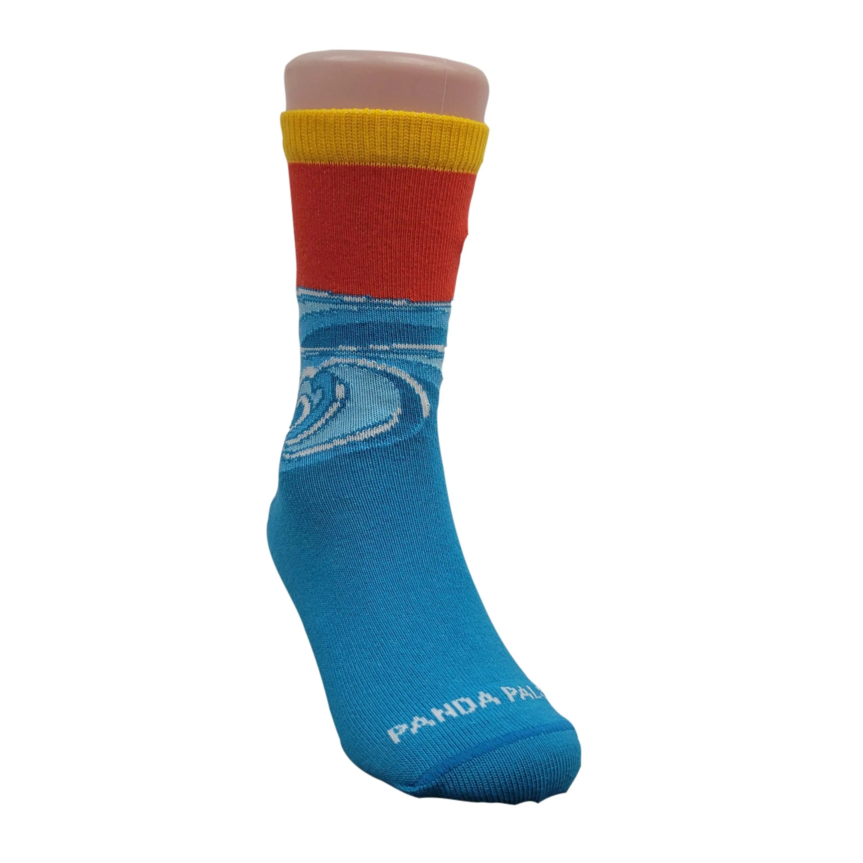 Cool Beach Ocean Wave Socks from the Sock Panda (Ages 3-7)