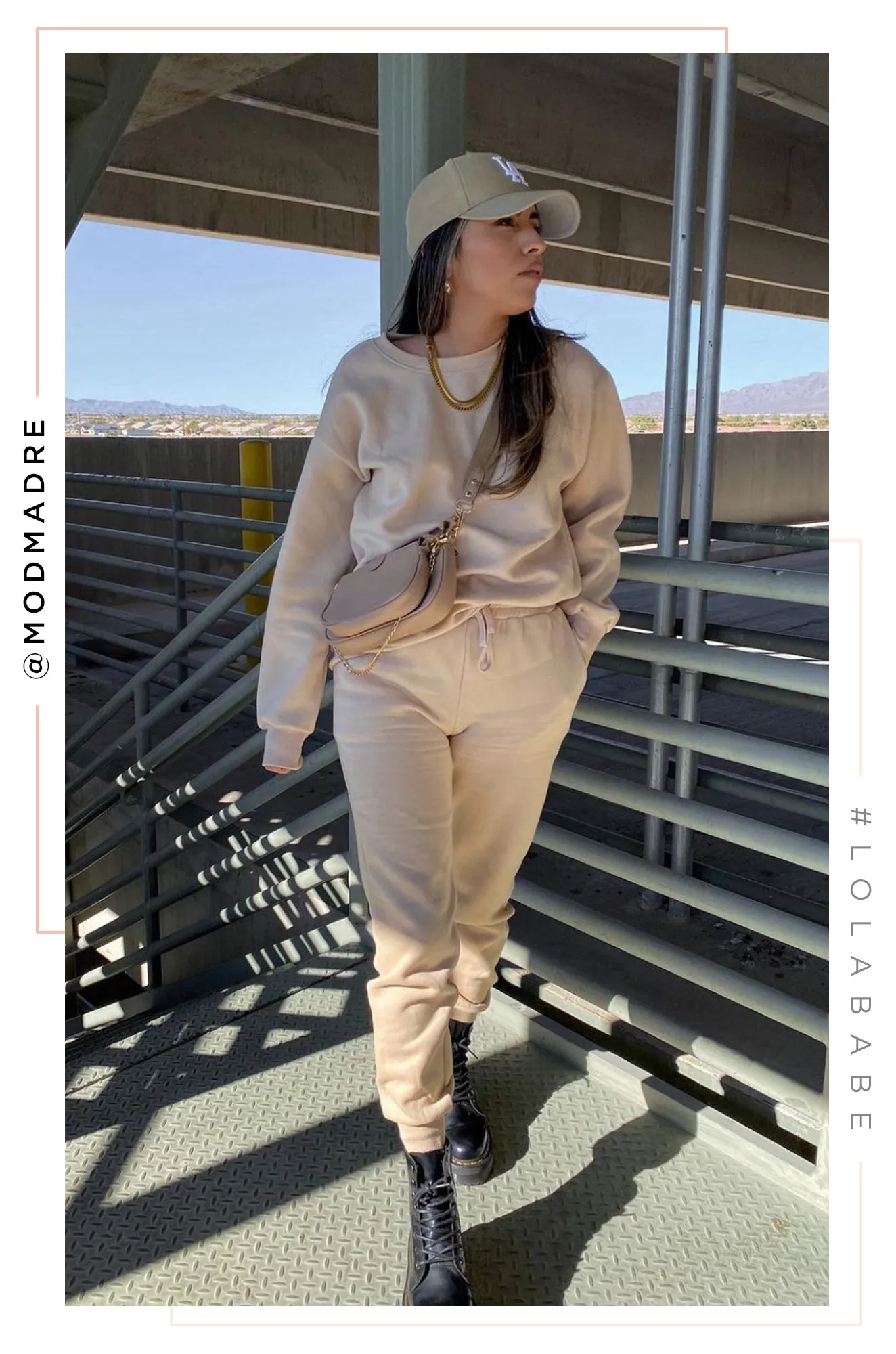 Cozy Feels Adult Crewneck Sweater - Nude