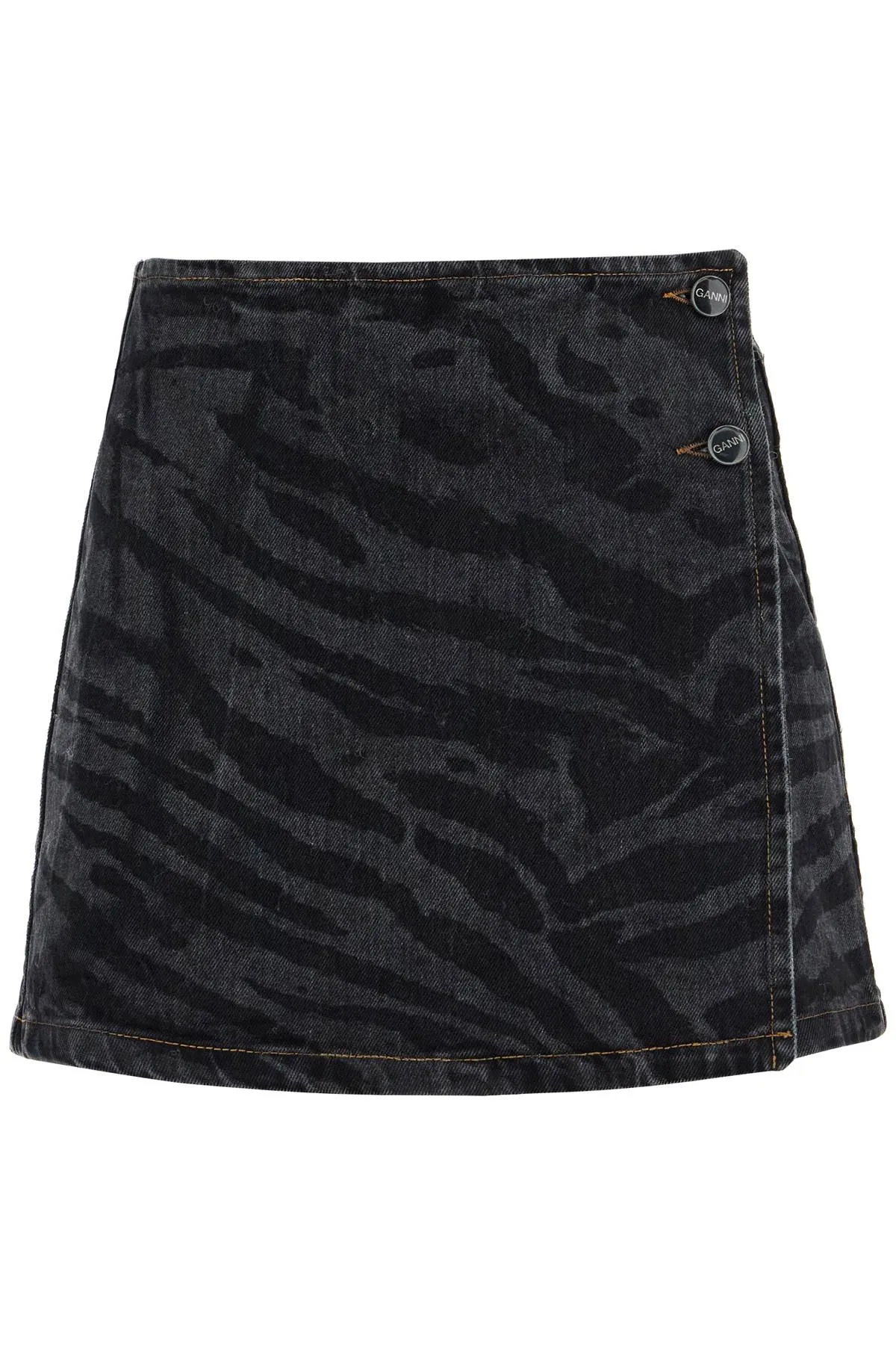 Cut Denim Laser-Cut Mini