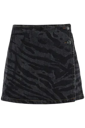 Cut Denim Laser-Cut Mini