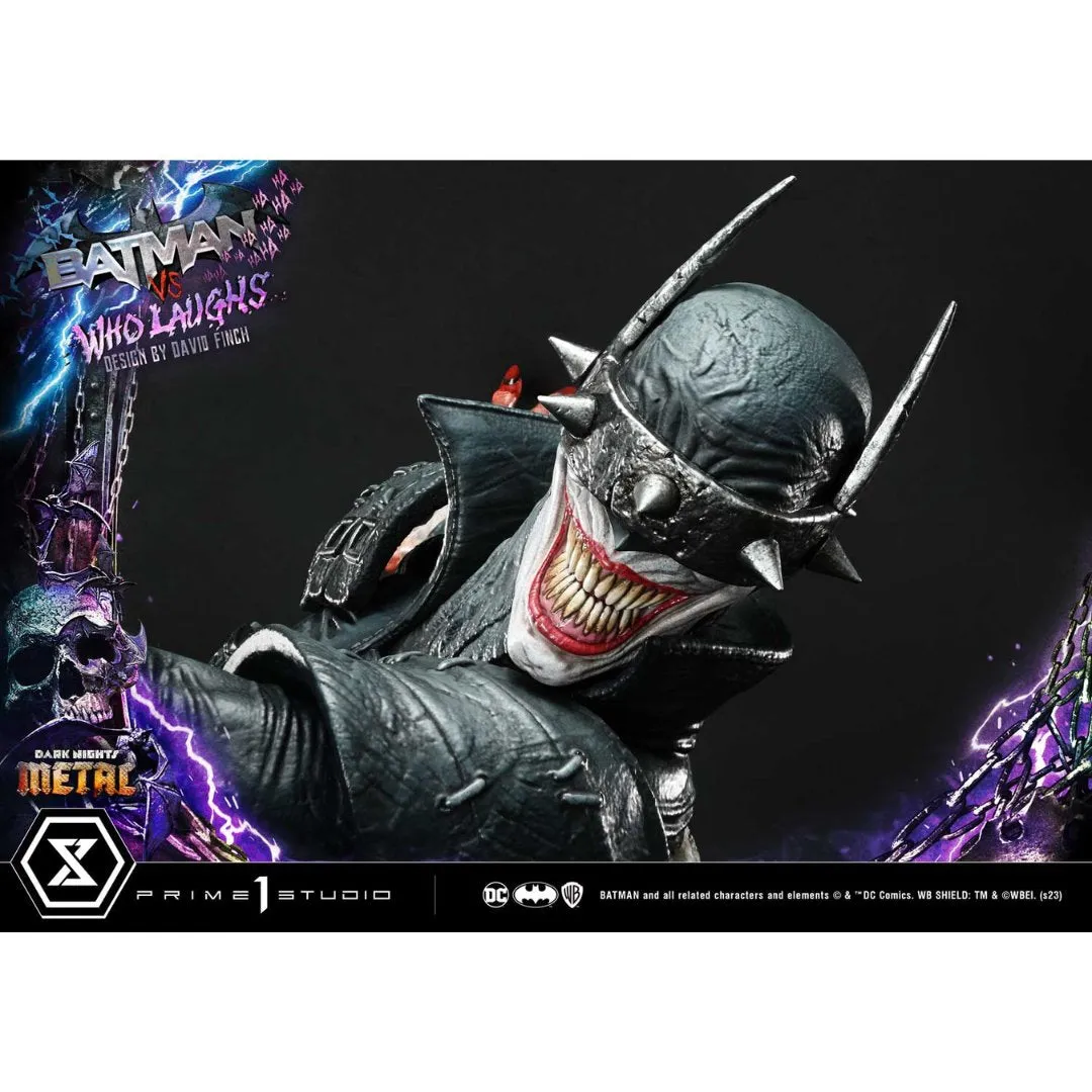 Dark Nights: Metal (Comics) Batman versus Batman Who Laughs statue (Design by David Finch) by Prime1 Studios