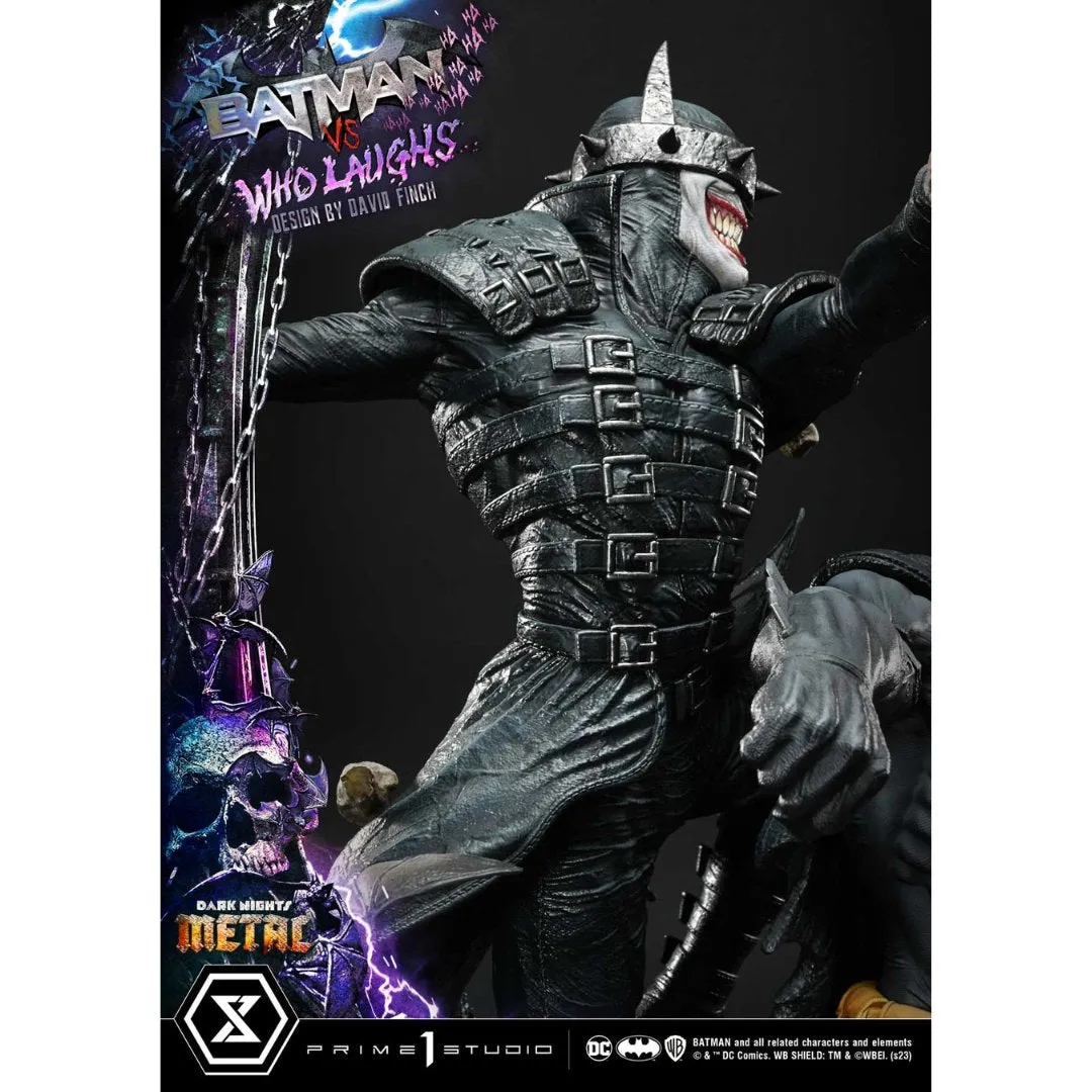 Dark Nights: Metal (Comics) Batman versus Batman Who Laughs statue (Design by David Finch) by Prime1 Studios