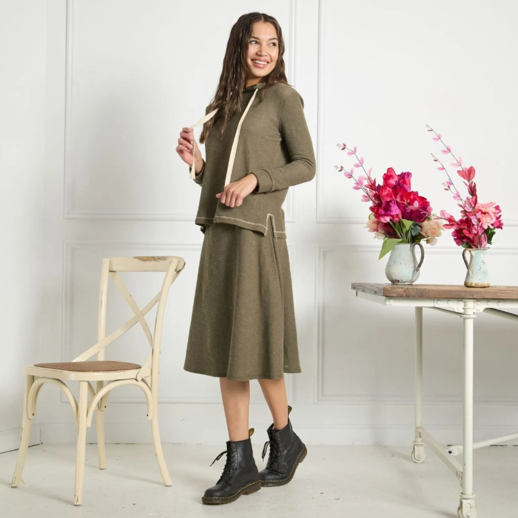 Delia Set Olive