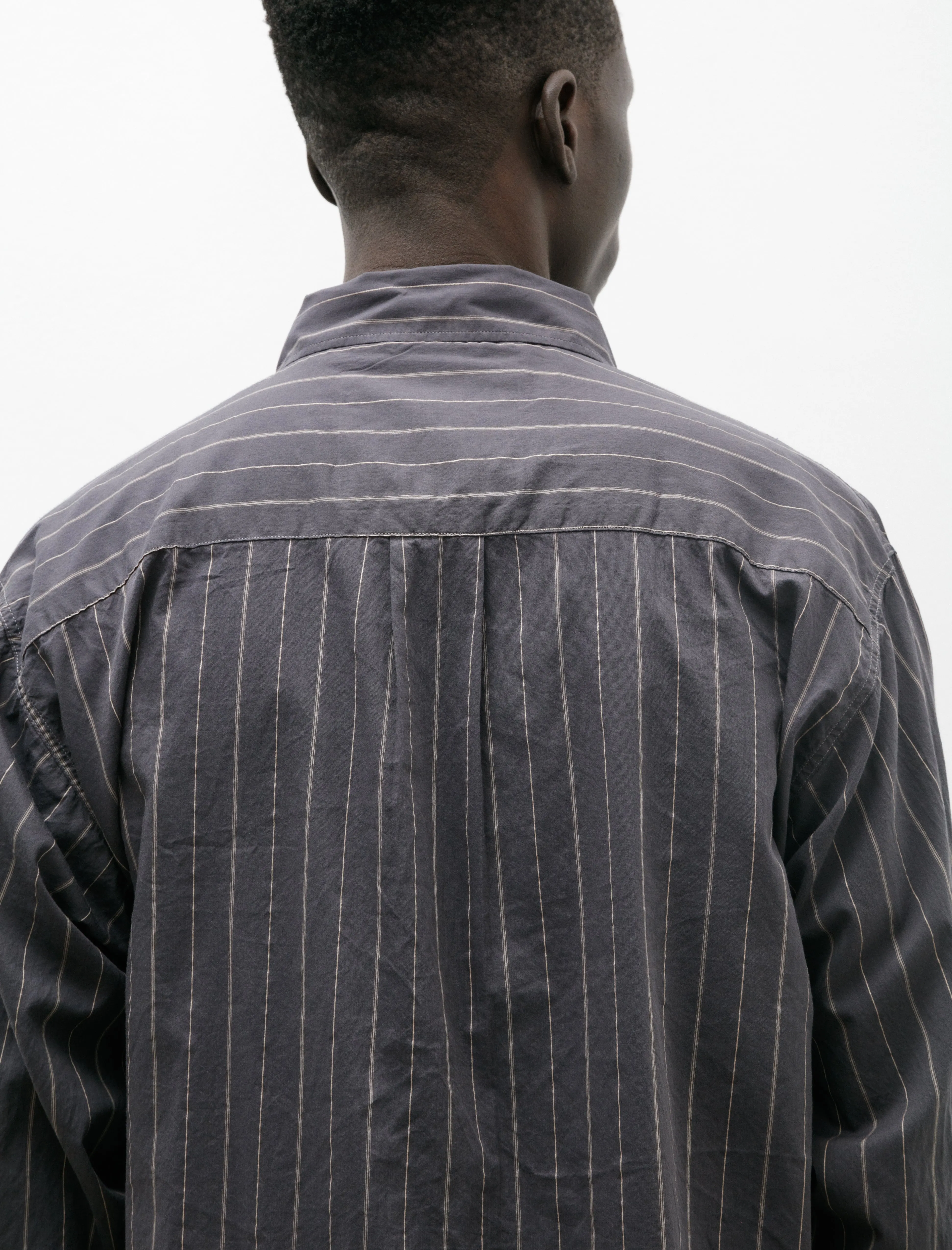 Executive Shirt Mushroom Stripe