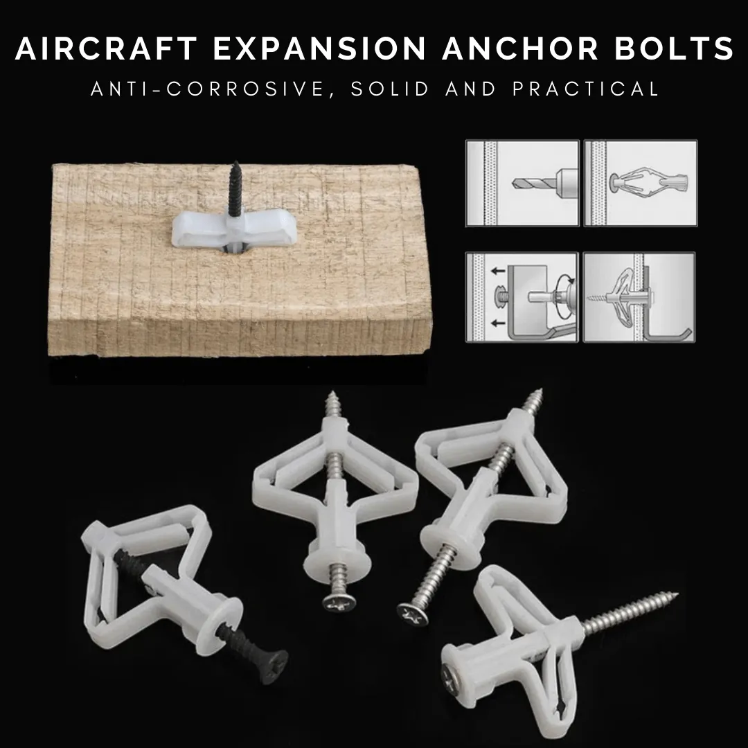 Expansion Wall Screw Anchor Bolt Set
