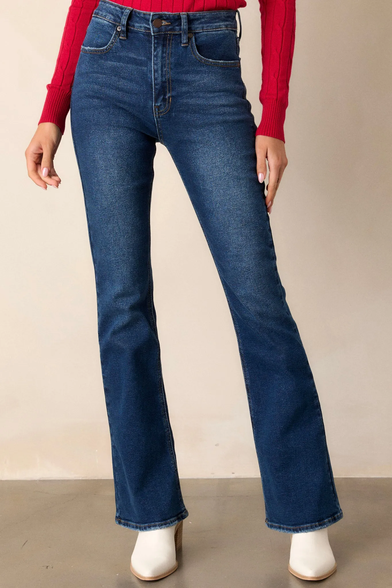Forever Daydreaming Dark Wash Flare Jeans