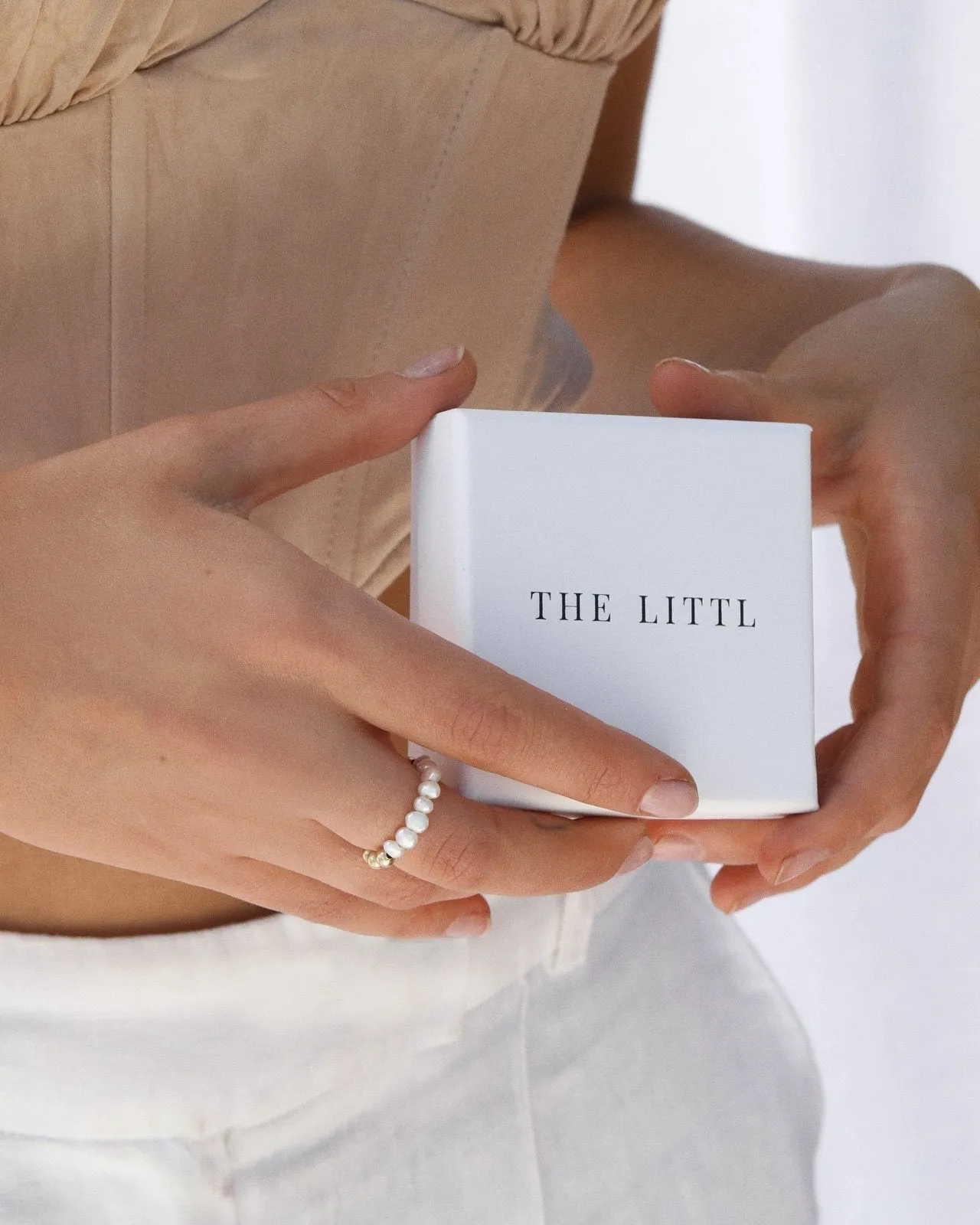 Freshwater Pearl Beaded Ring