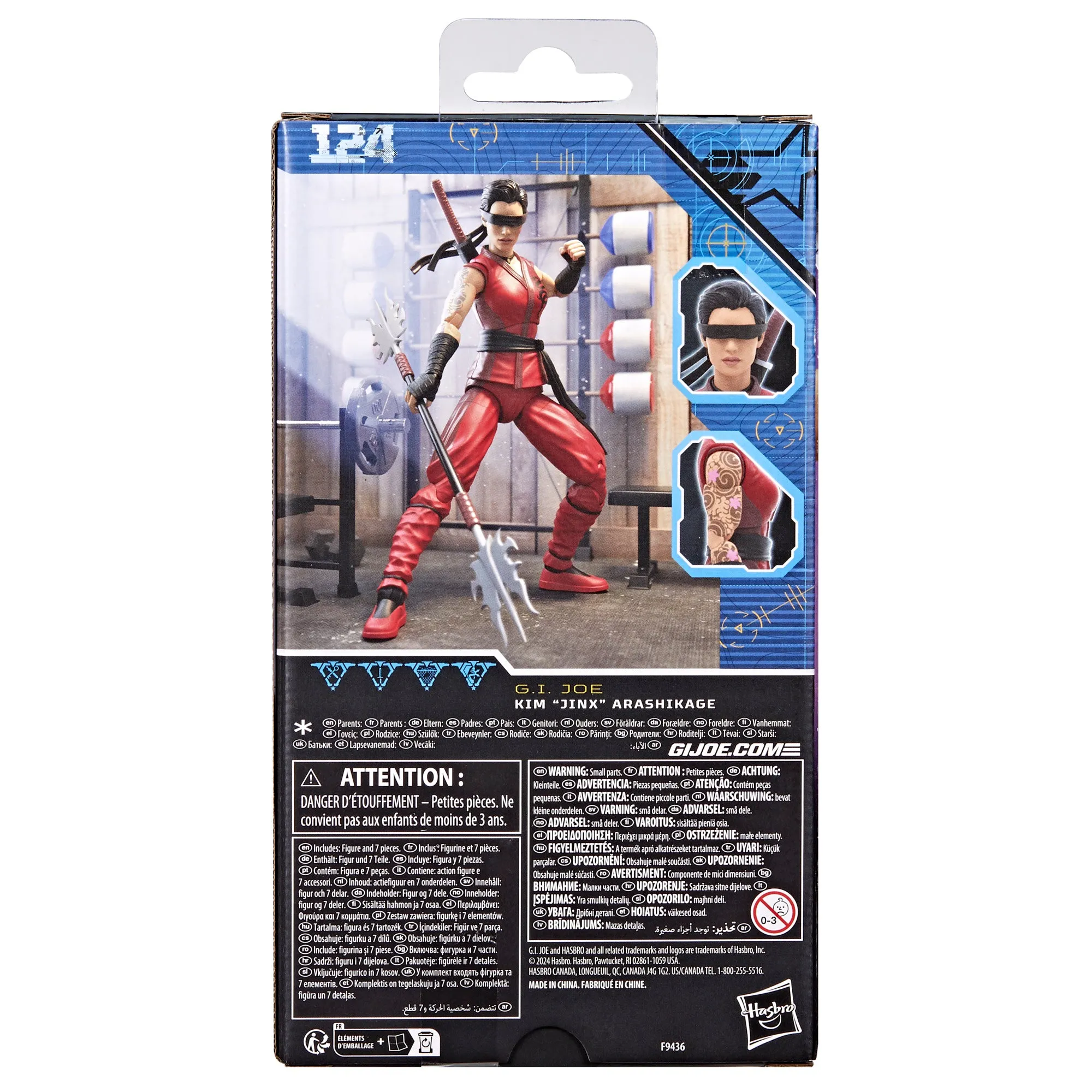 G.I. Joe Classified Series #124, Kim "Jinx" Arashikage Figure