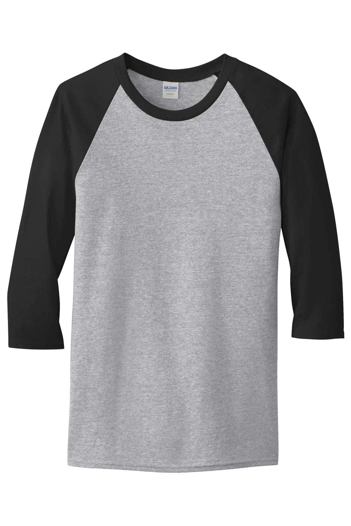 Gildan Heavy Cotton&#8482; 3/4-Sleeve Raglan T-Shirt. 5700
