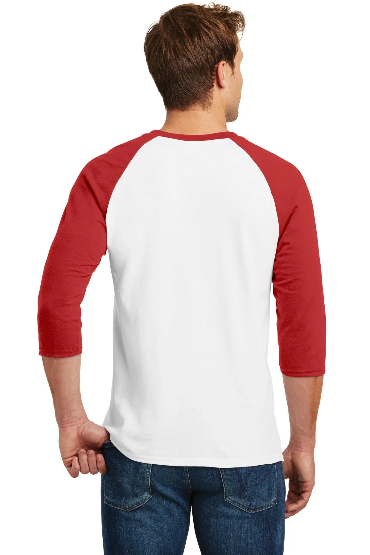 Gildan Heavy Cotton&#8482; 3/4-Sleeve Raglan T-Shirt. 5700