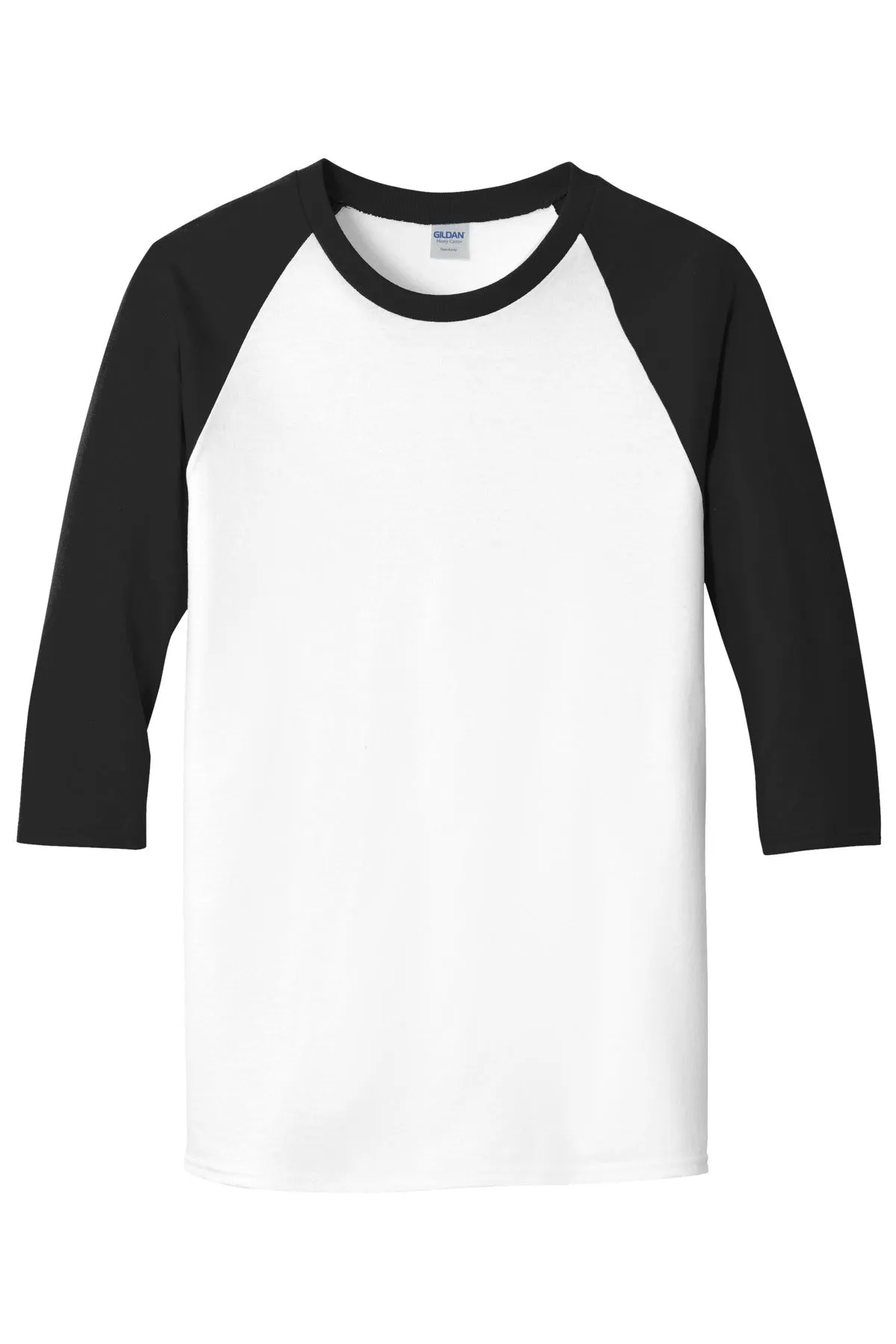 Gildan Heavy Cotton&#8482; 3/4-Sleeve Raglan T-Shirt. 5700