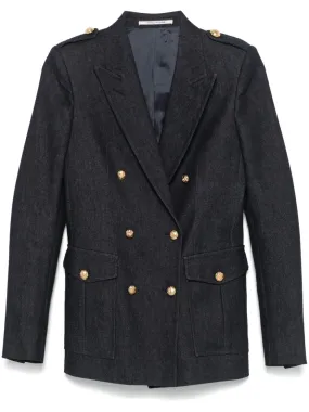 HEATHER WOOL DOUBLE-BREASTED JACKET