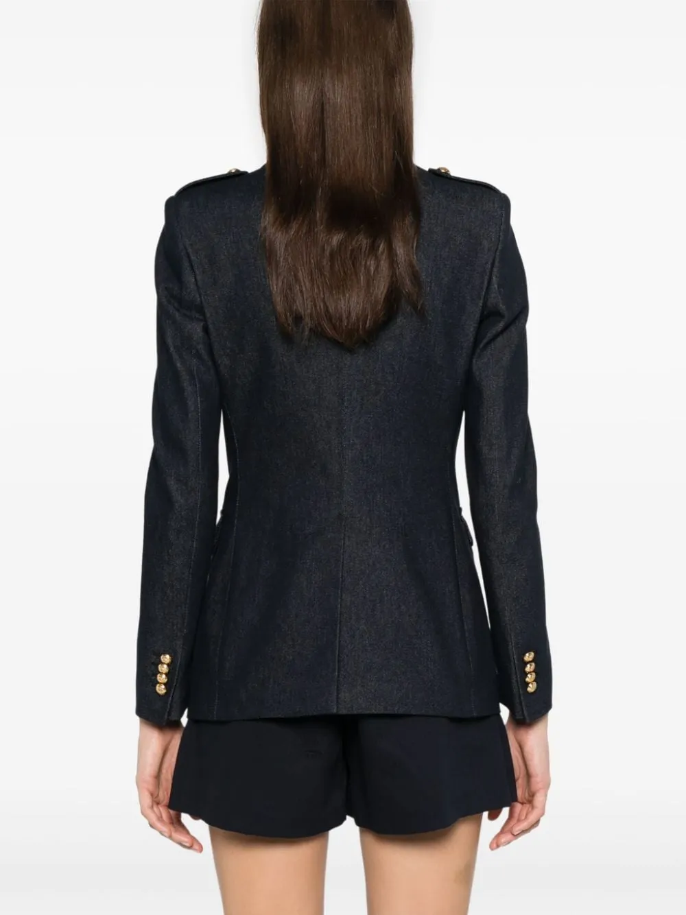 HEATHER WOOL DOUBLE-BREASTED JACKET