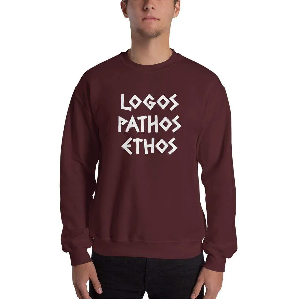 Logos Pathos Ethos - Sweatshirt