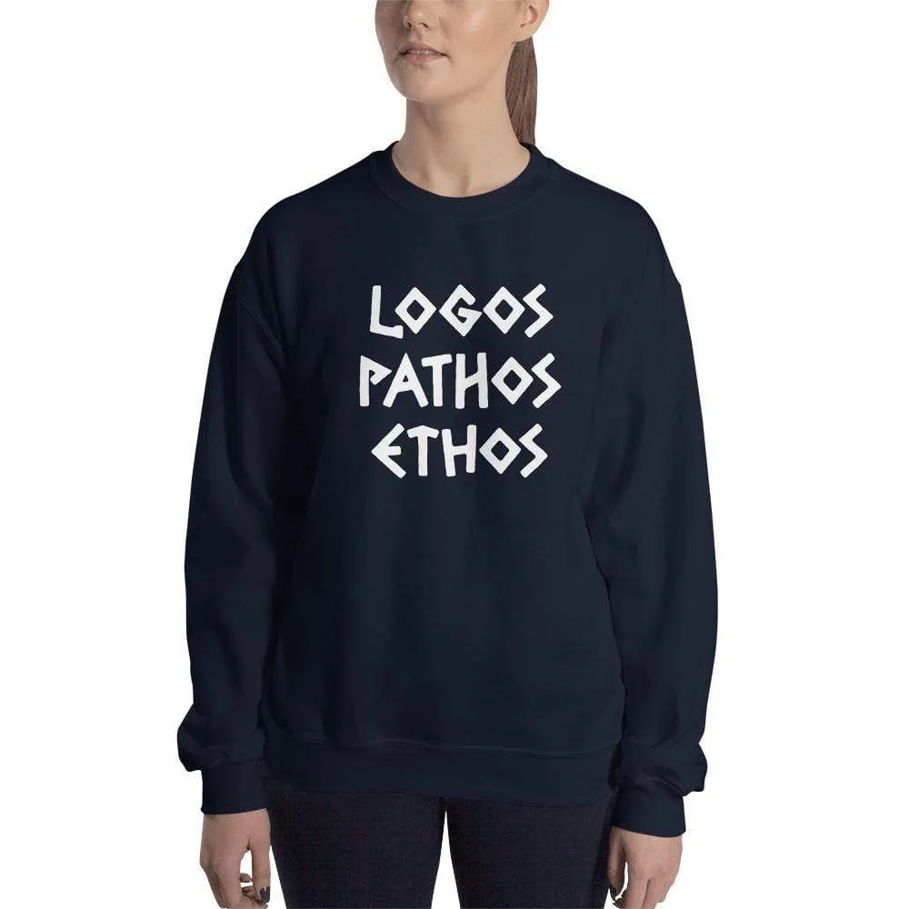 Logos Pathos Ethos - Sweatshirt