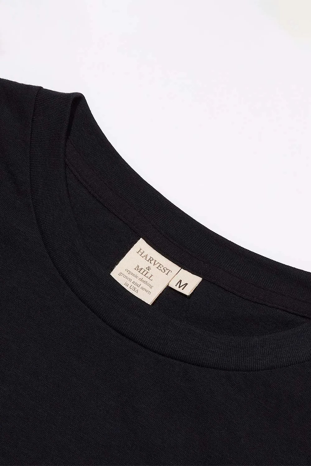 Men's Organic Black Pack: Athletic Shorts   Men's Crew Tee