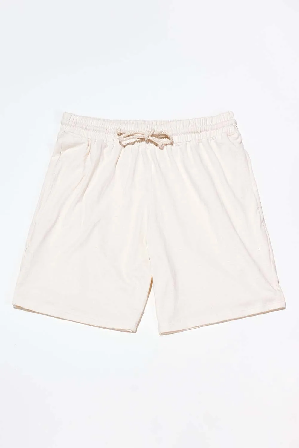 Men's Organic Natural Pack: Athletic Shorts   Men's Crew Tee