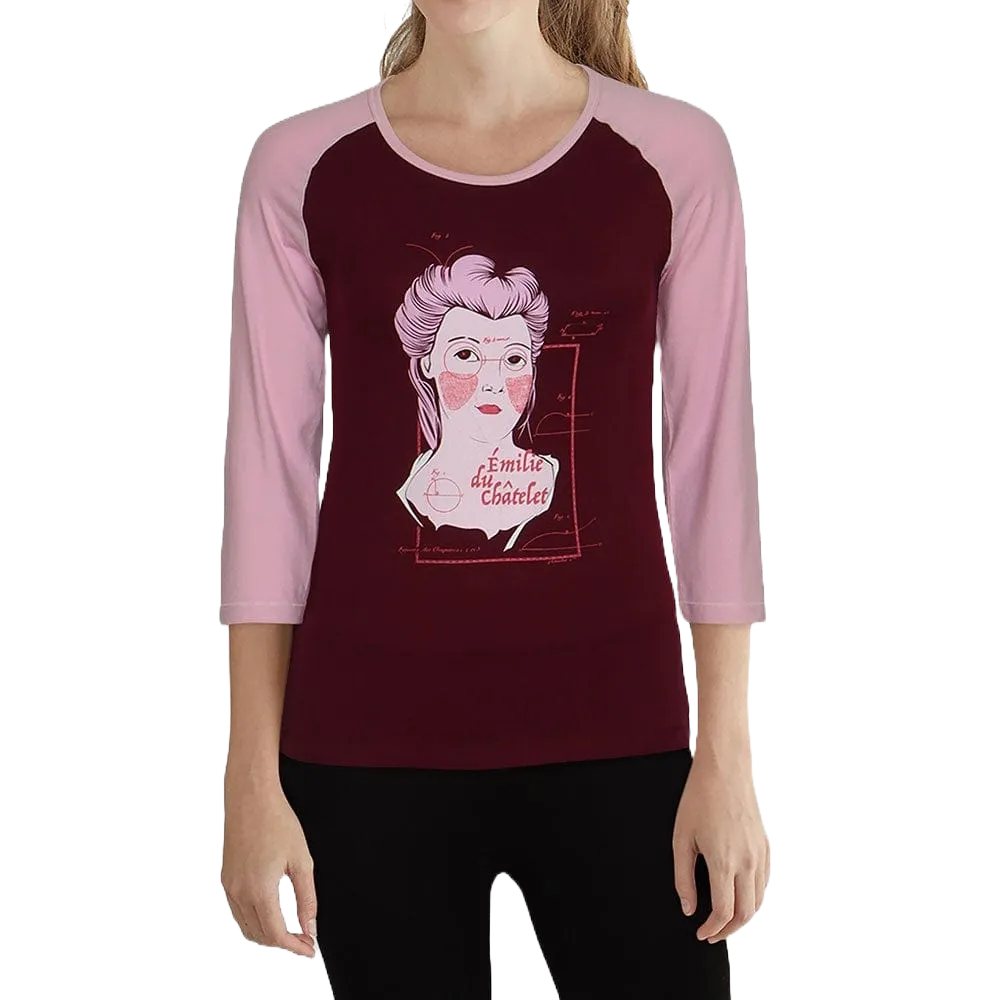 Émilie du Châtelet Raglan Top [FINAL SALE]