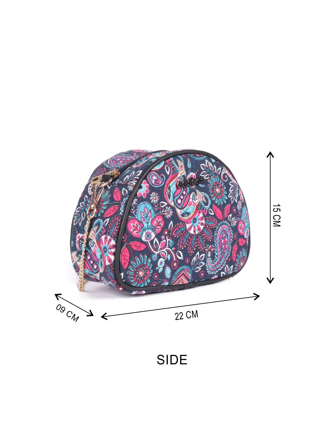 Multi Color  Print Womens Sling Bag Medium Size