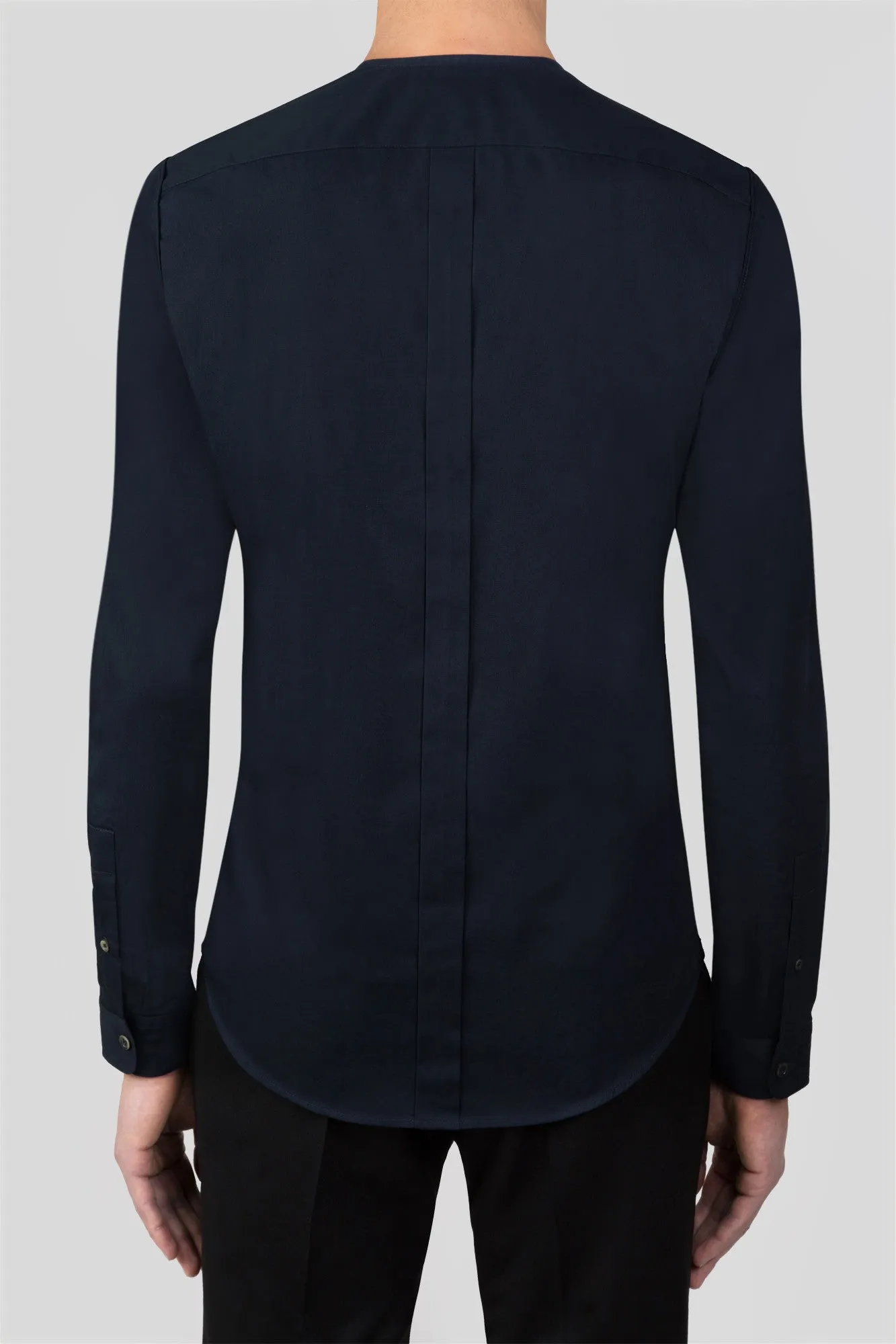 No Collar Shirt