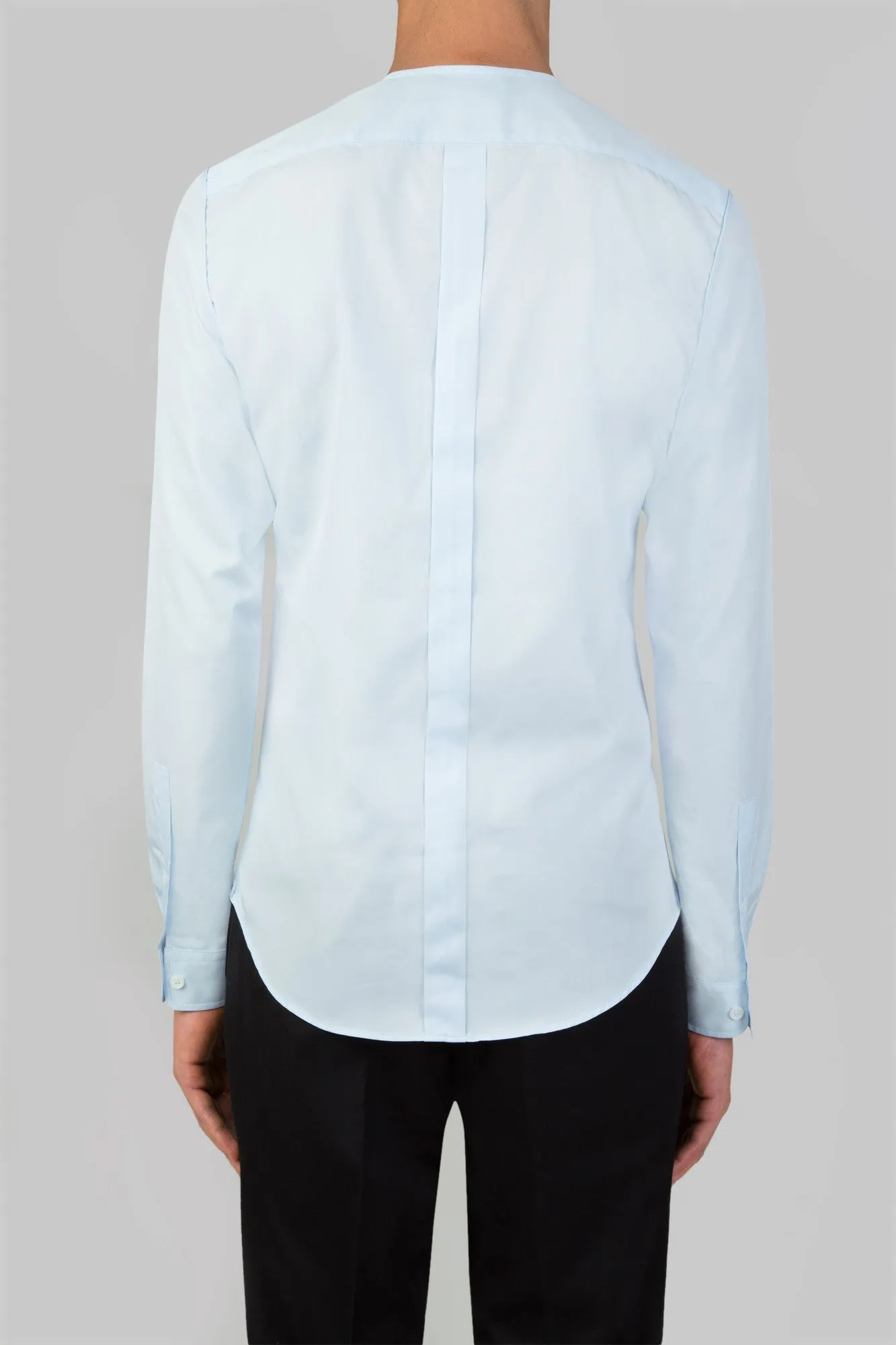 No Collar Shirt