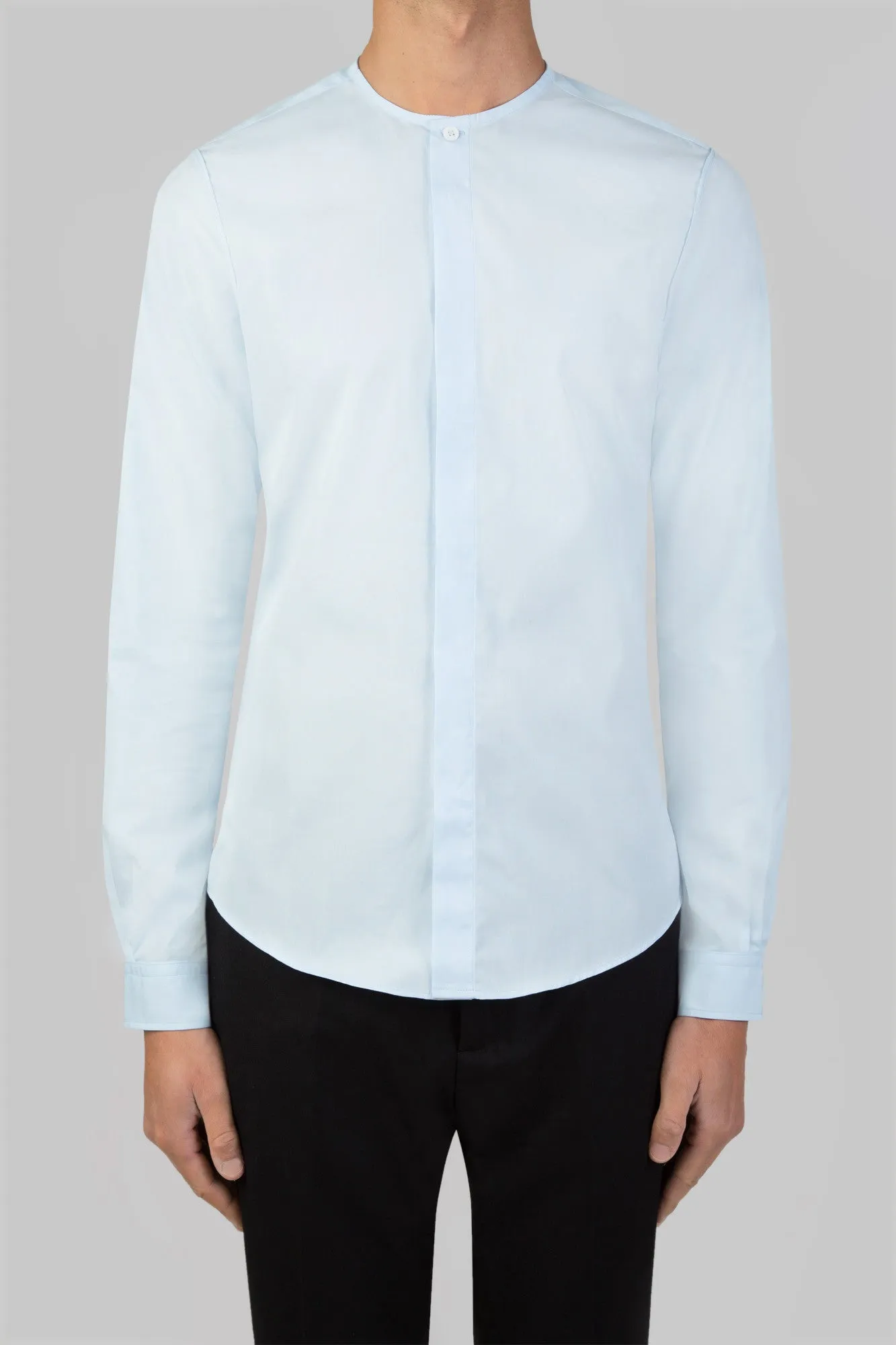 No Collar Shirt