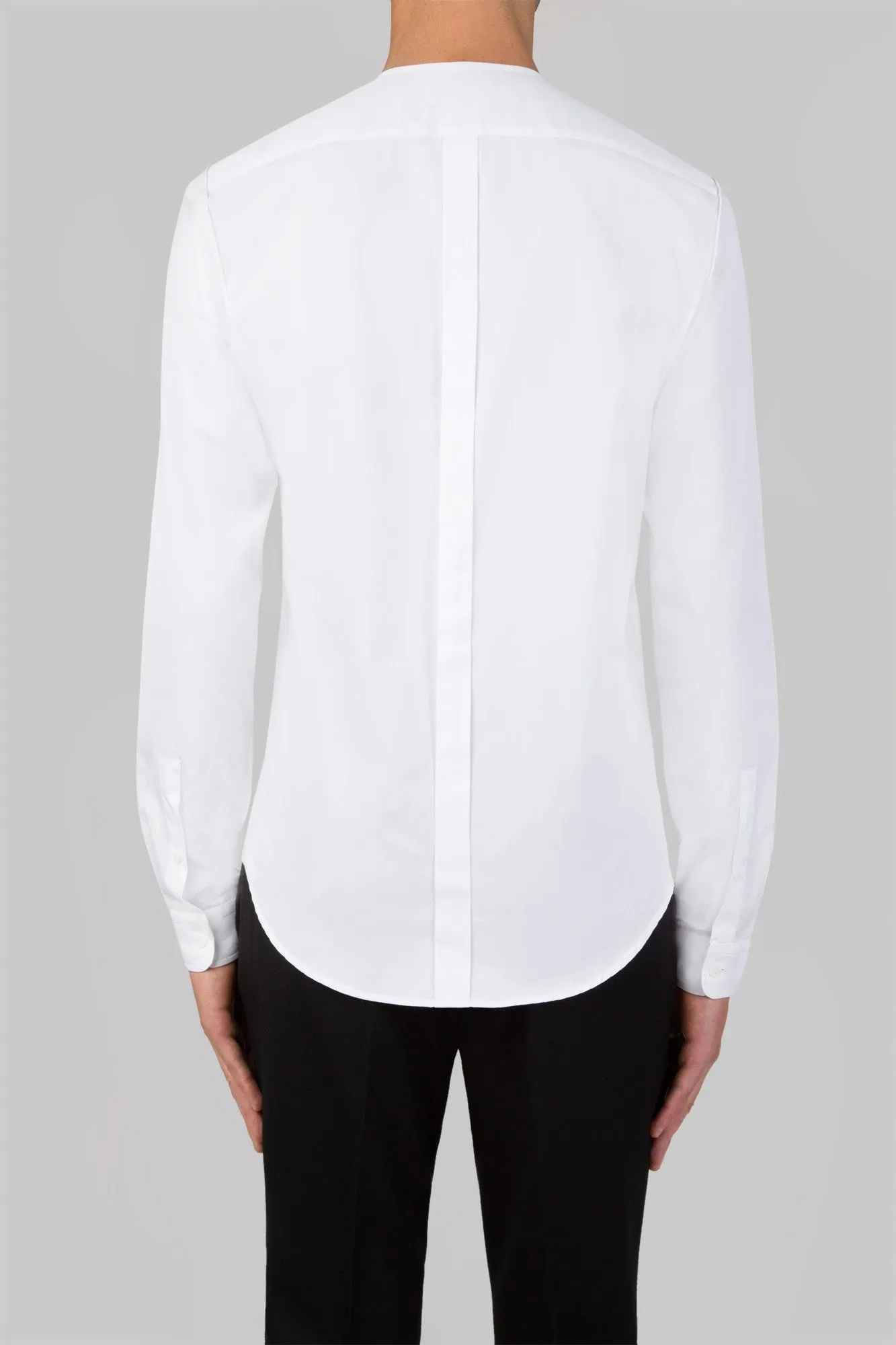 No Collar Shirt