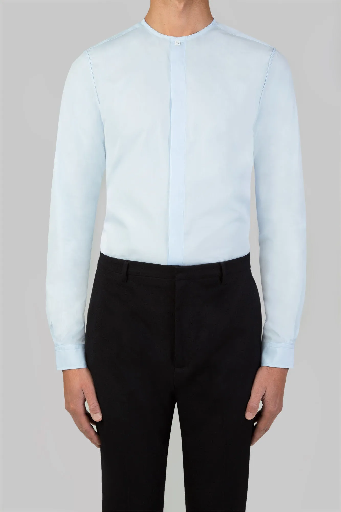 No Collar Shirt