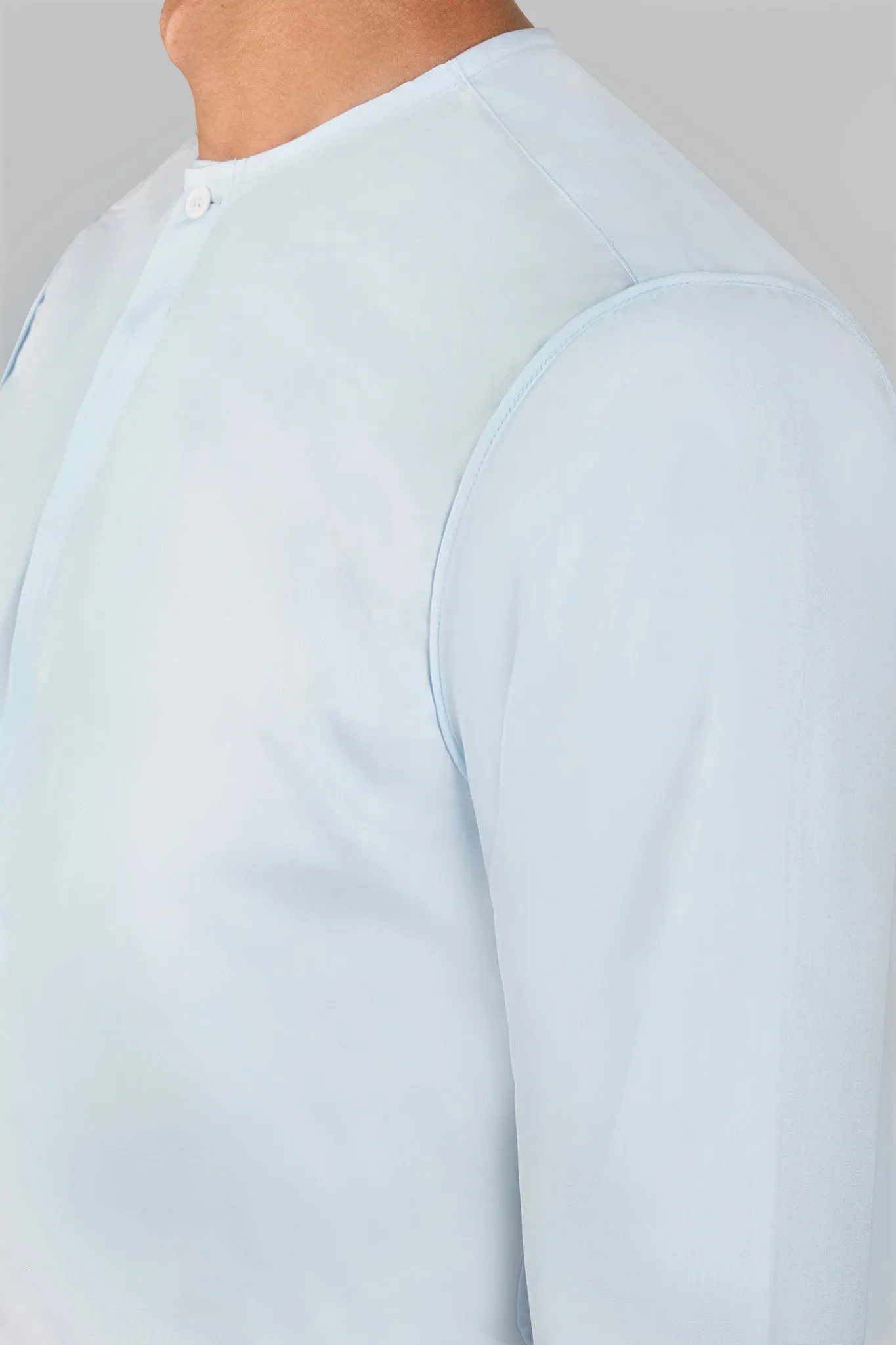 No Collar Shirt