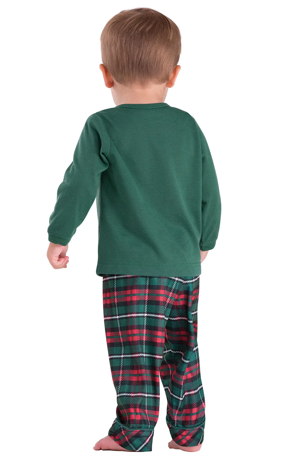 Red & Green Christmas Infant Pajamas