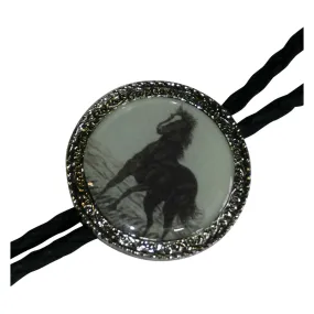 Silver Mountain Mustang Western Bolo Tie