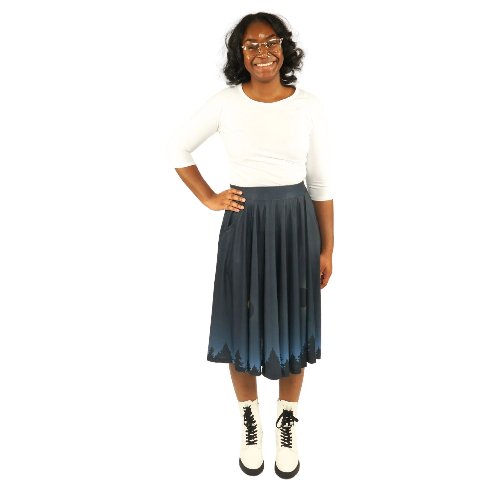 Solar Eclipse Twirl Skirt